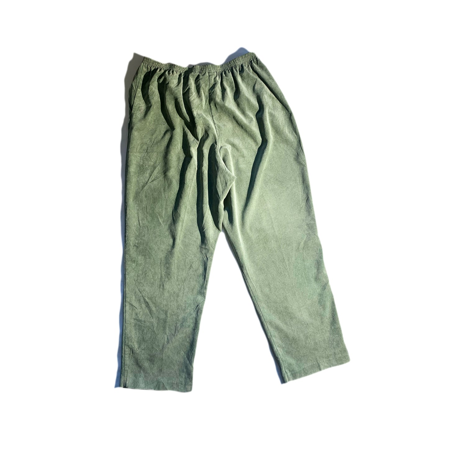 Vintage Elastic Corduroy Pants