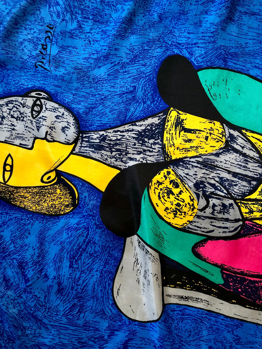 Vintage Picasso Silk Scarf 🖼