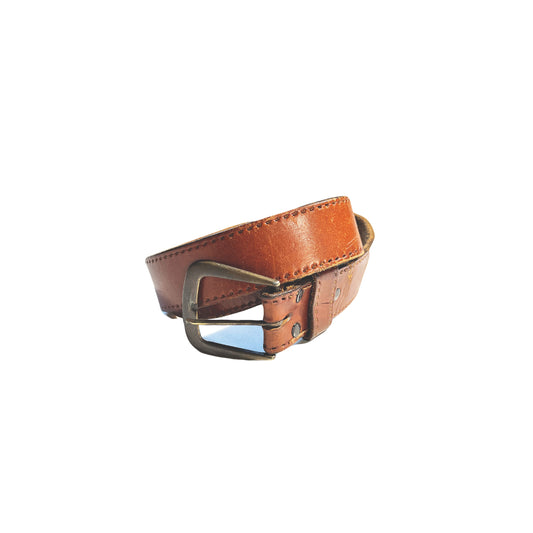 Vintage Leather Belt Brown