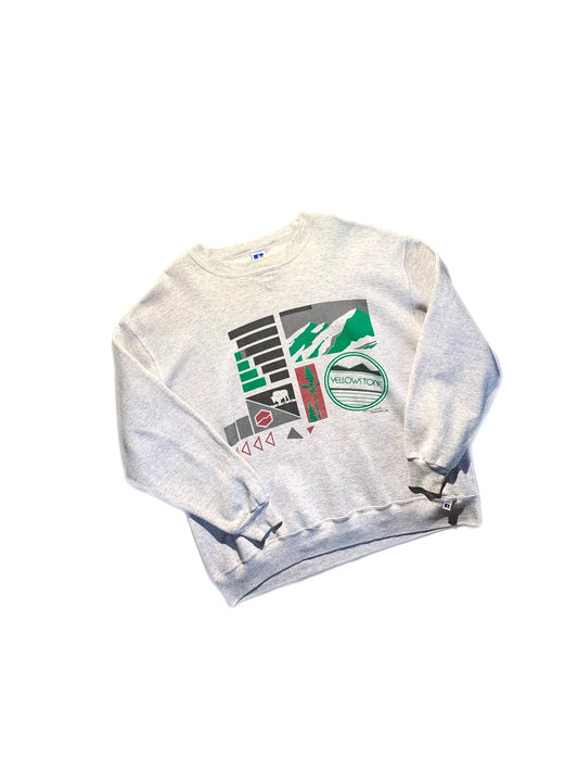 Vintage Russell Athletic Yellowstone Crewneck 1990