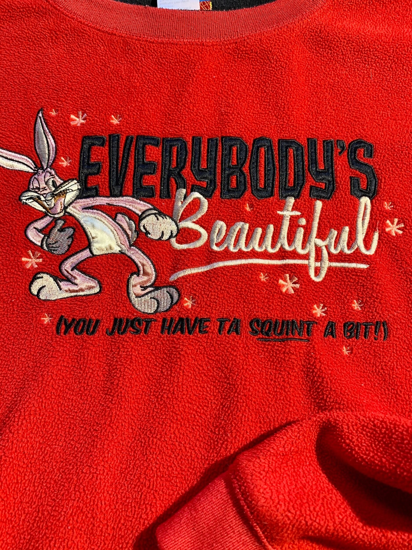 Vintage Bugs Bunny Everybody’s Beautiful Crewneck