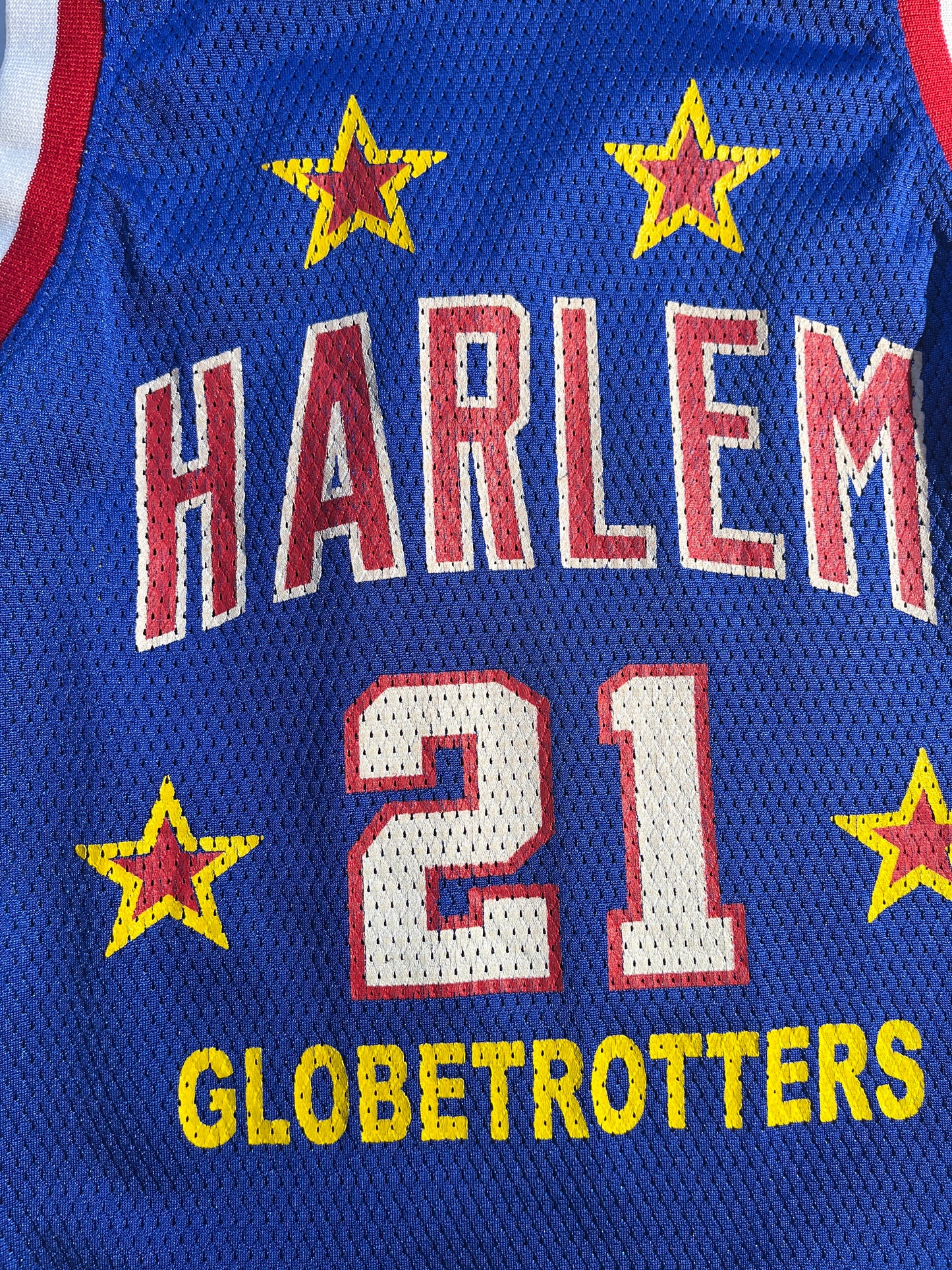 Vintage Harlem Globetrotters Jersey Basketball #21