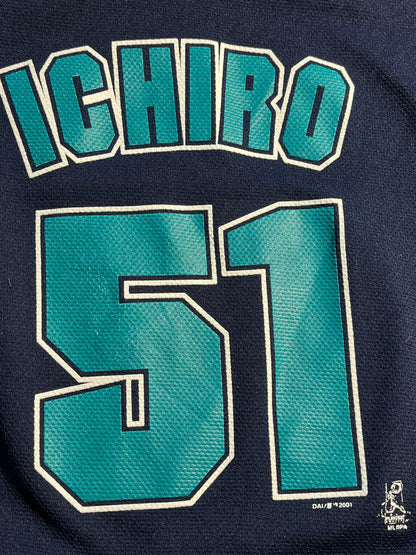 Vintage Seattle Mariners Jersey Ichiro #51