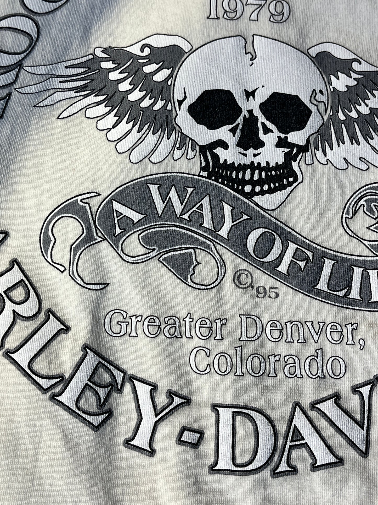 Vintage Harley Davidson T-Shirt A WAY OF LIFE