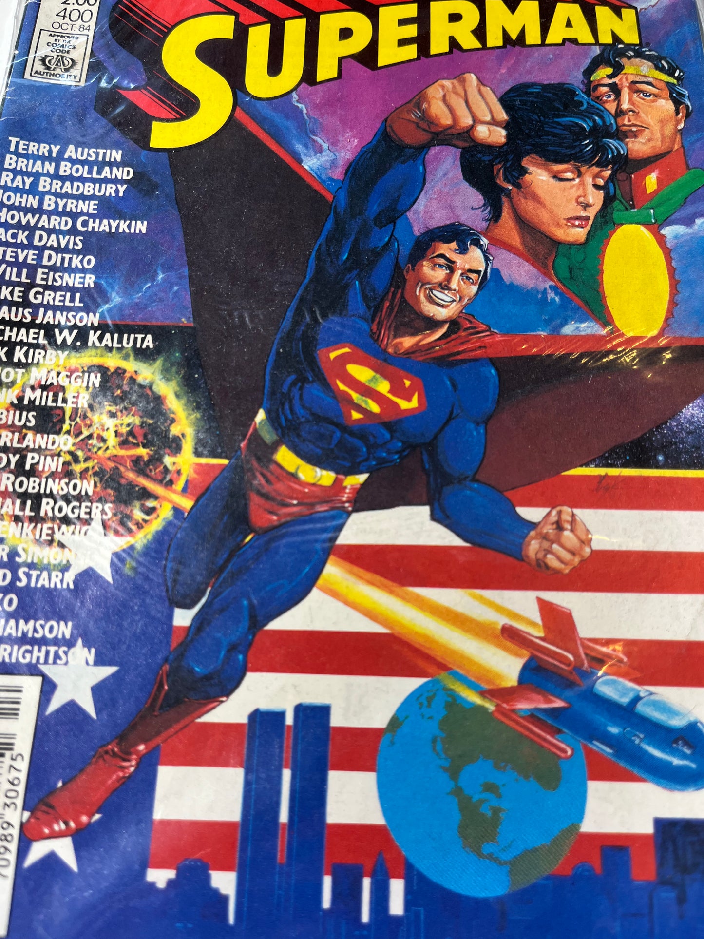 Vintage Superman Comic Book 1984 Anniversary