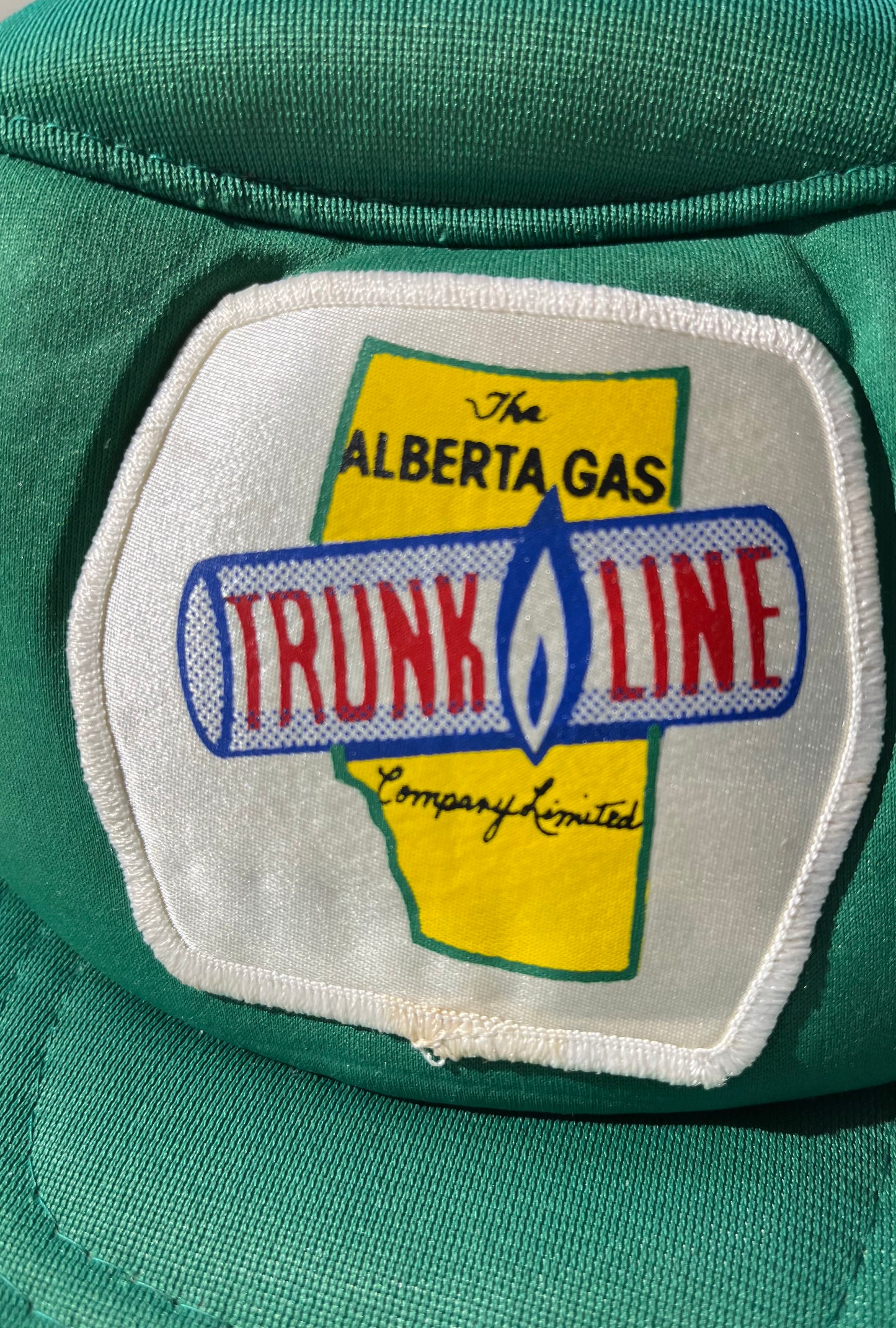 Vintage Snapback Hat Trunk Line Gas