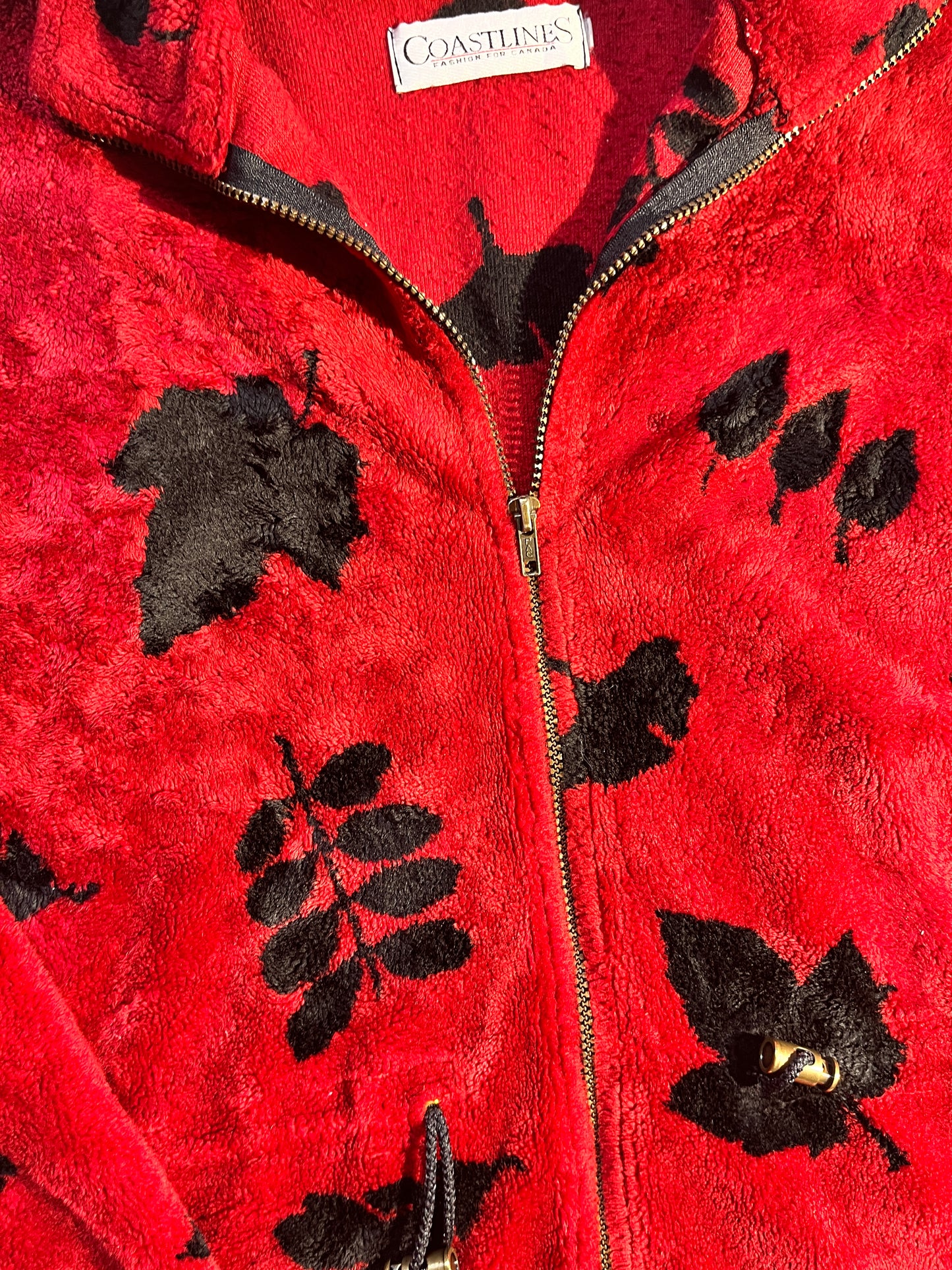 Vintage Fall/Winter Fleece Jacket