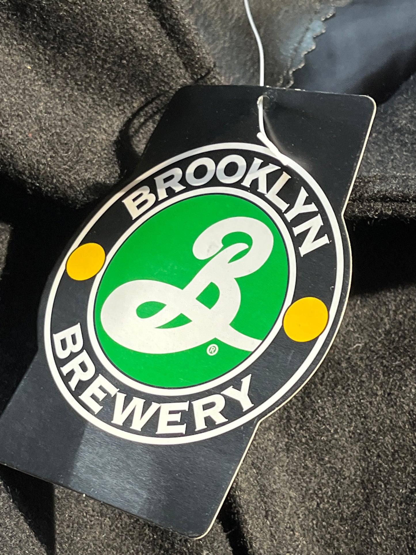 Vintage Brooklyn Brewery Jacket Leather Bomber Deadstock NOS NWT