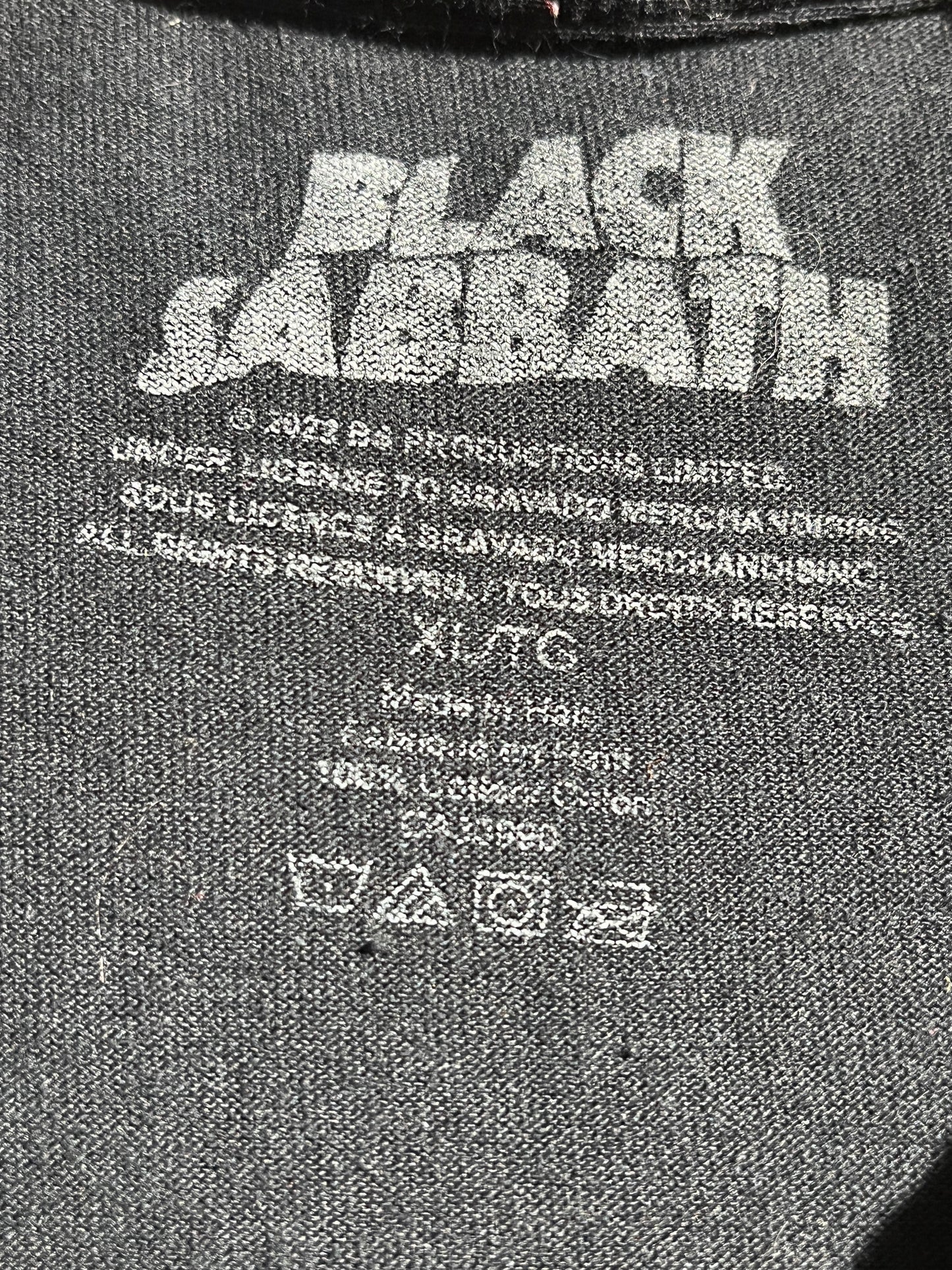 Vintage Black Sabbath T-Shirt Gradient
