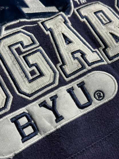 Vintage BYU Hoodie Varsity