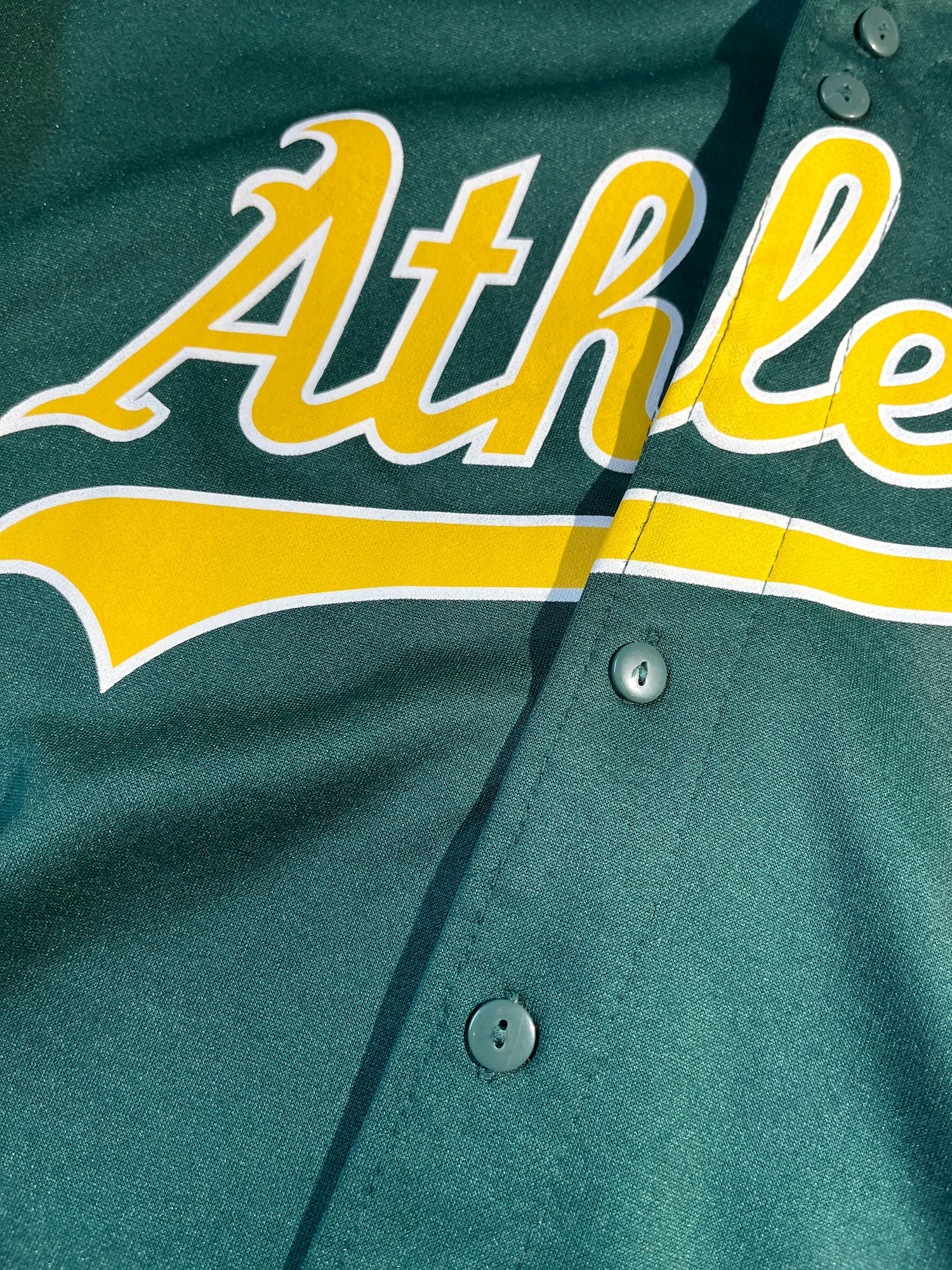 Vintage Majestic Oakland A's Athletics Batting Practice Jersey Adult Size  Small