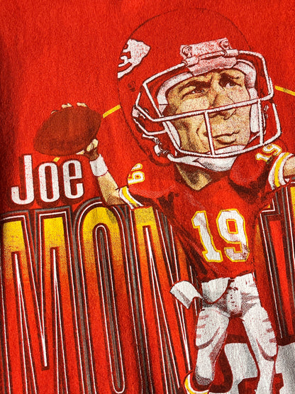 Vintage Joe Montana T-Shirt KC Chiefs NFL 1993