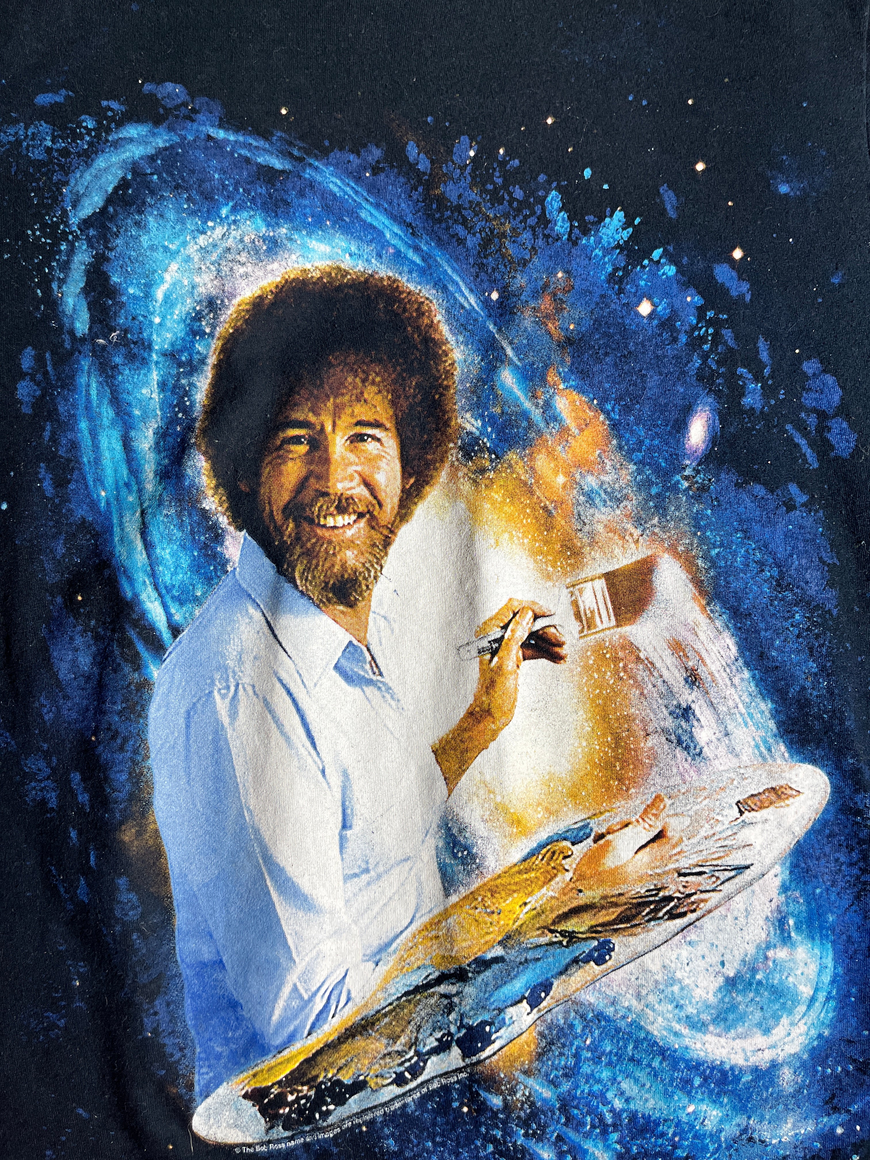 Bob ross tee shops shirt