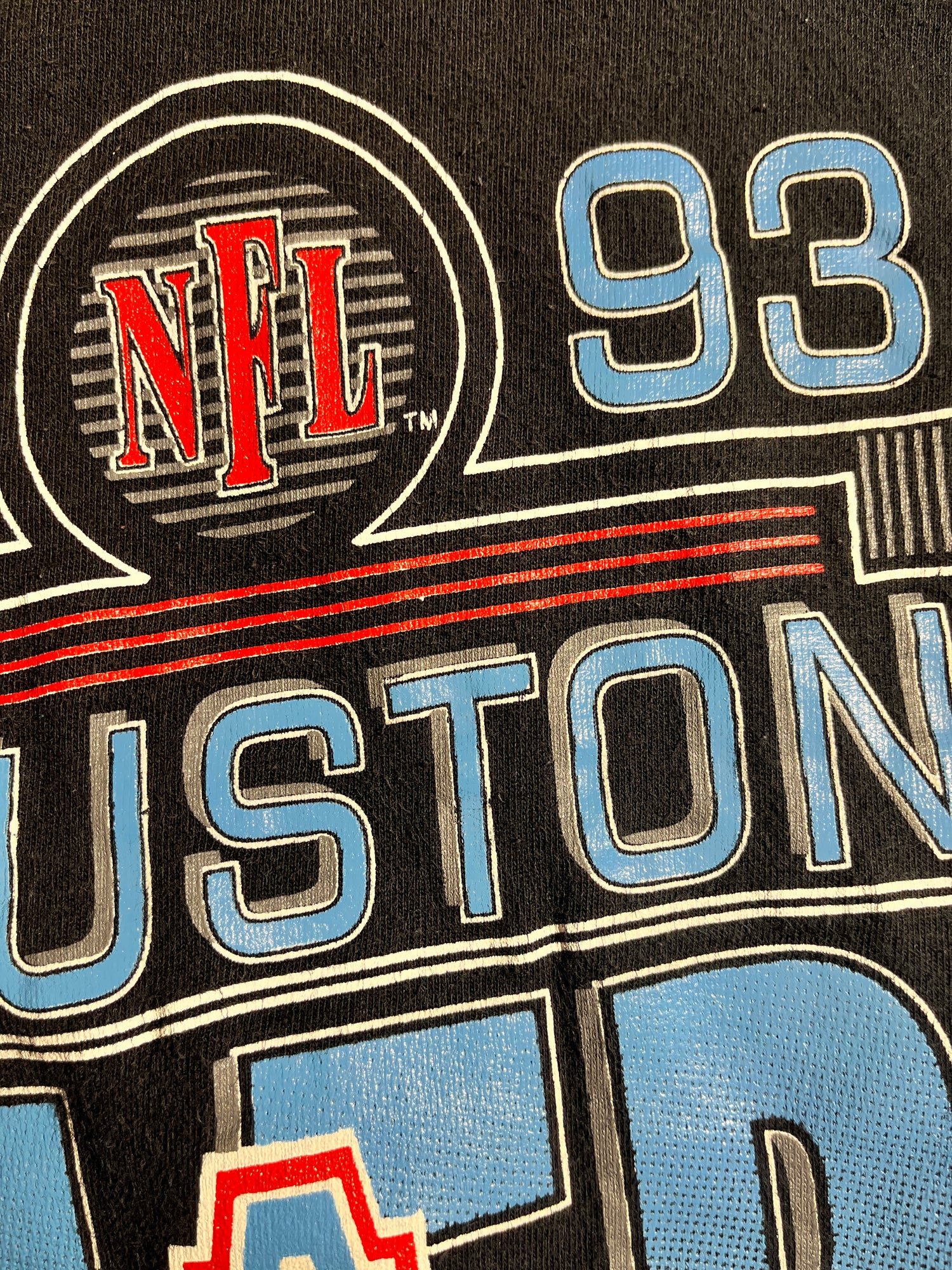 Glorydays Fine Goods Vintage Houston Oilers T-Shirt 90's NFL