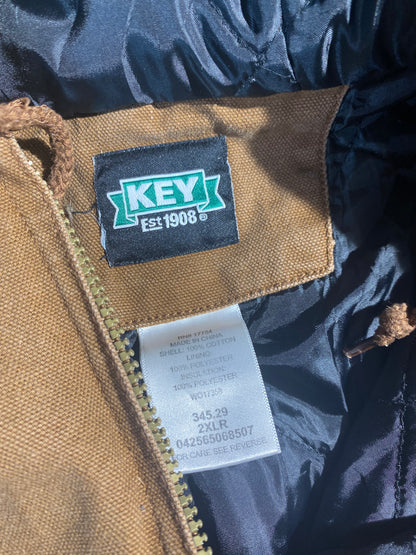 Vintage Key Jacket Workwear Canvas