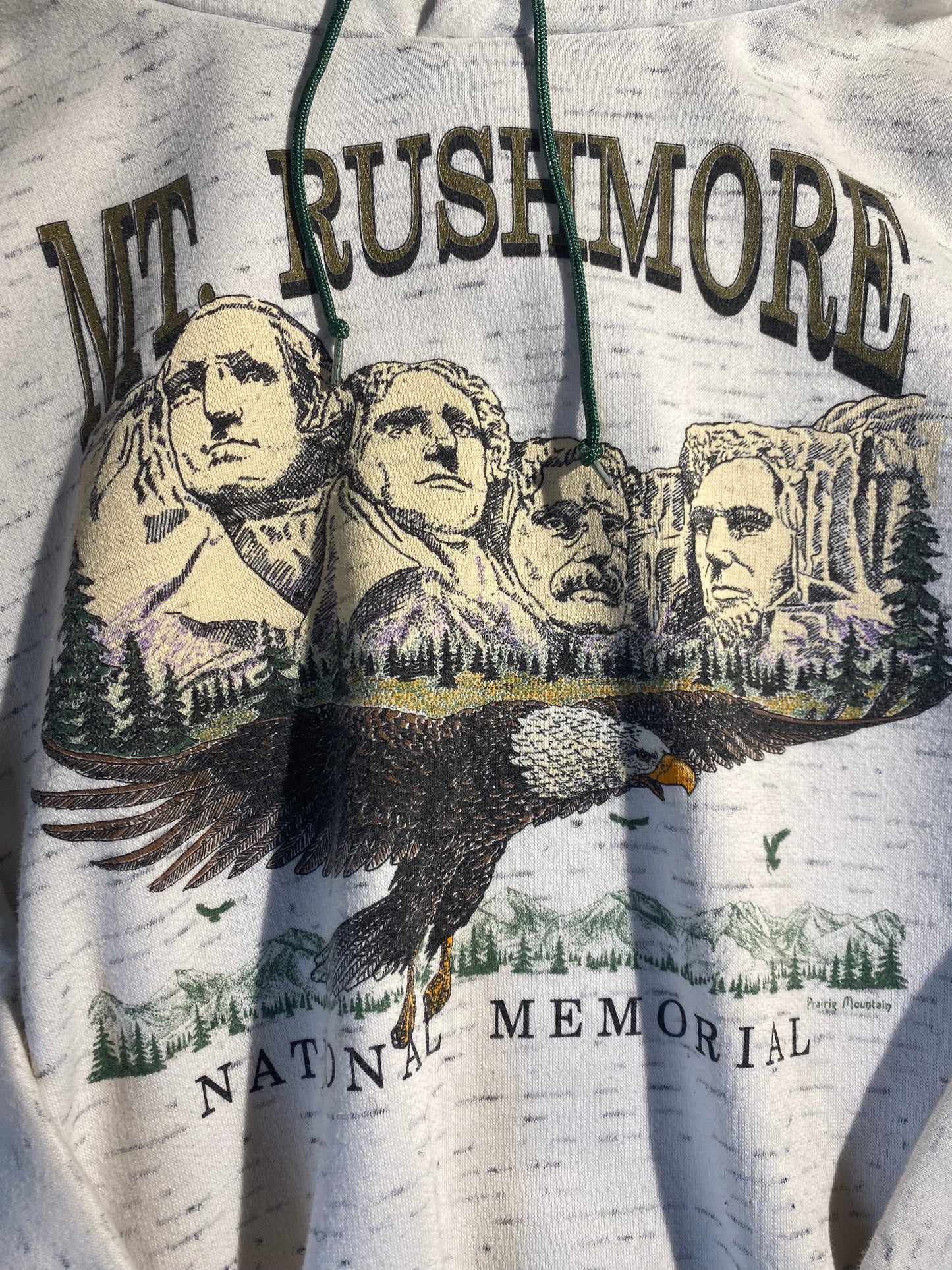 Vintage Mt. Rushmore Hoodie USA MADE