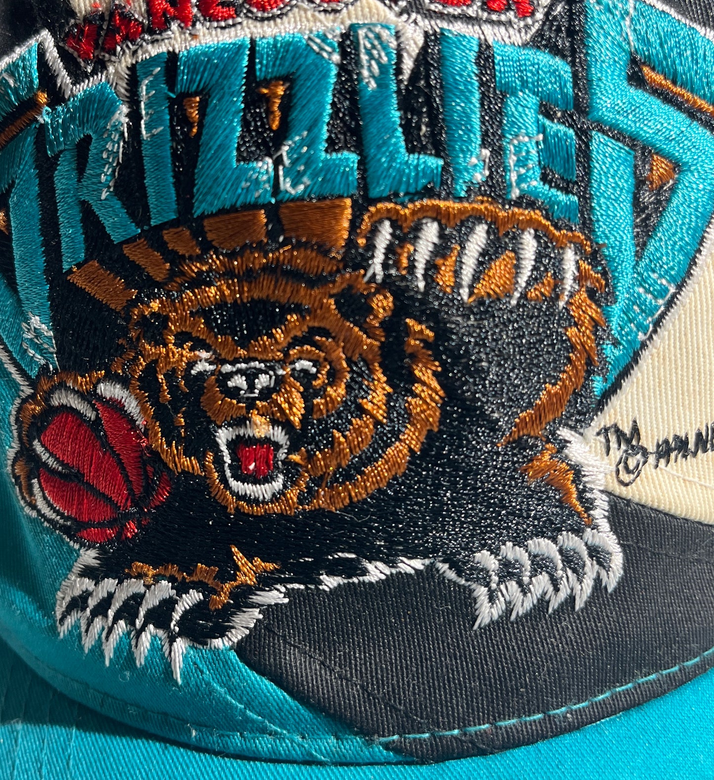 Vintage Vancouver Grizzlies Snapback Hat NBA