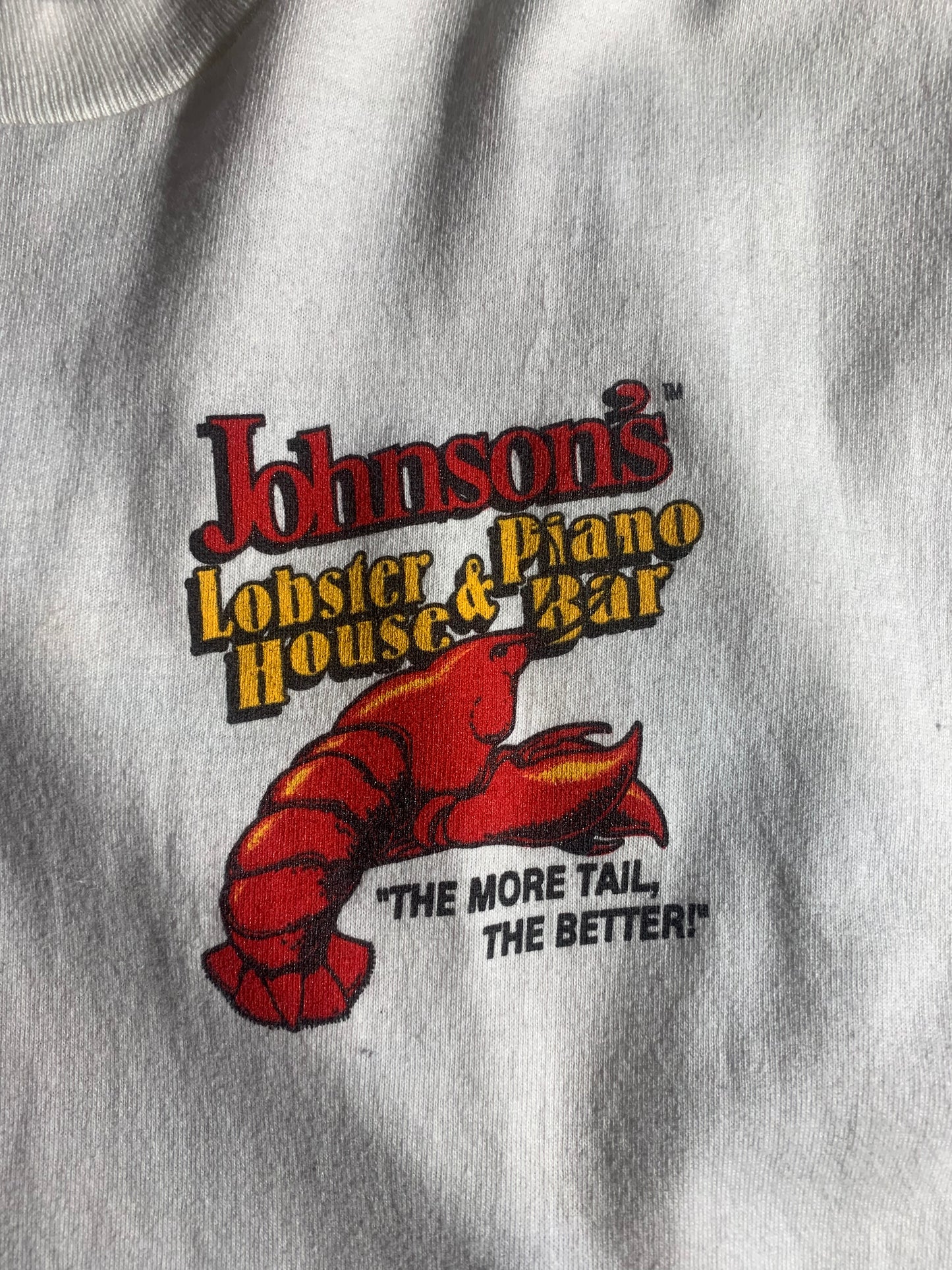 Vintage Big Johnsons T-Shirt Lobster Animal Tee