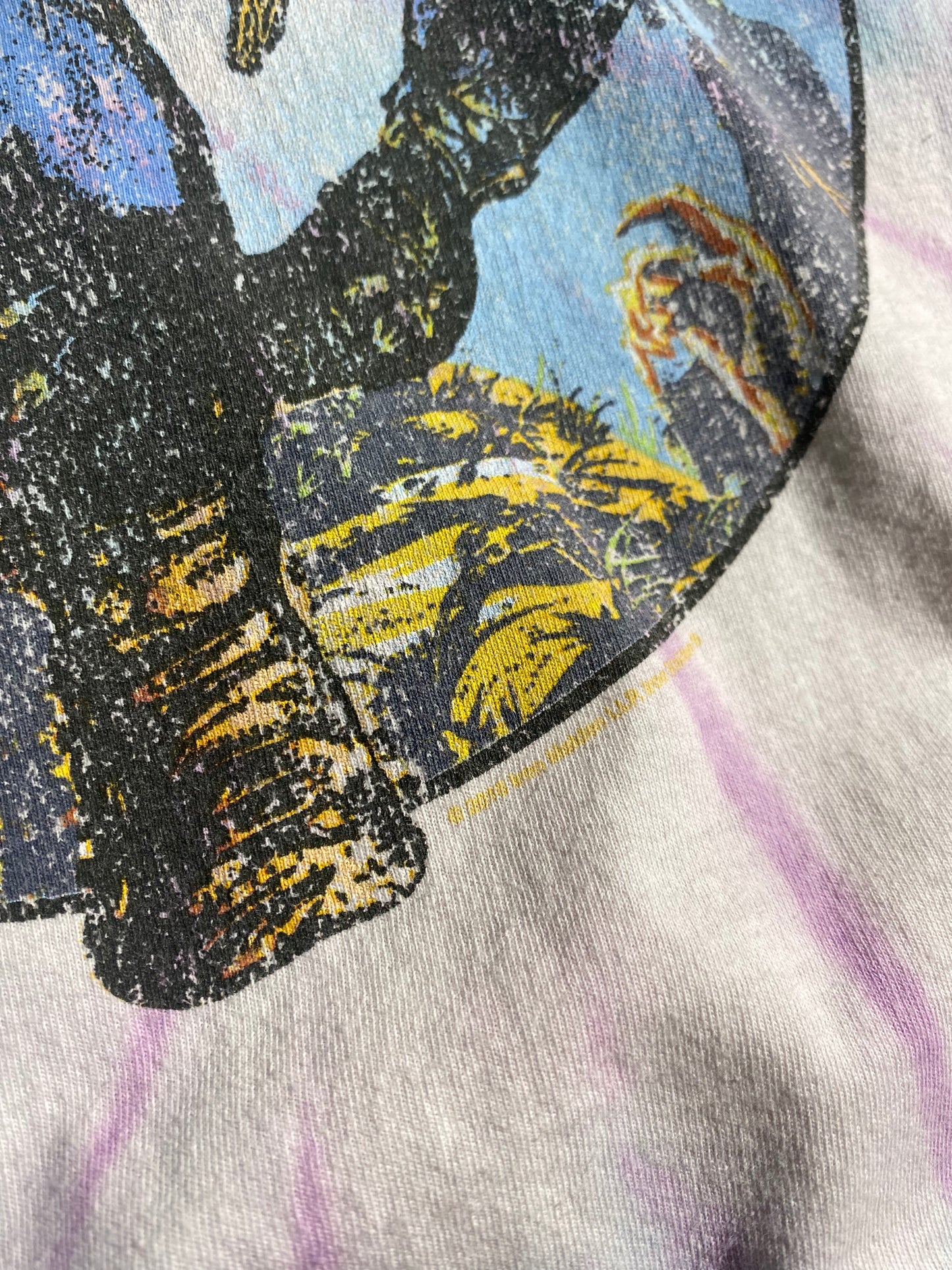 Vintage Iron Maiden T-Shirt Tie Dye