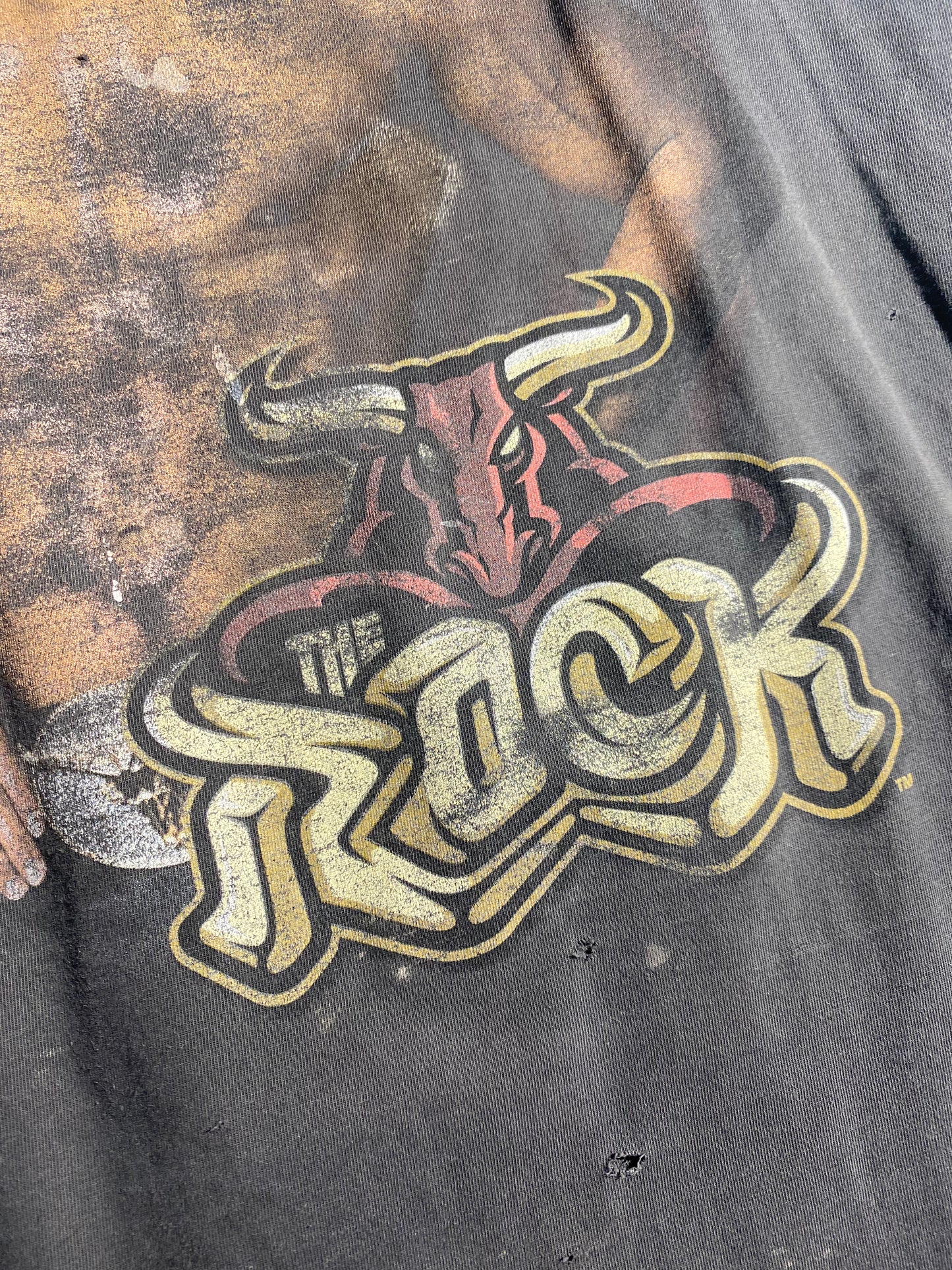 Vintage The Rock T-Shirt Cut OFF