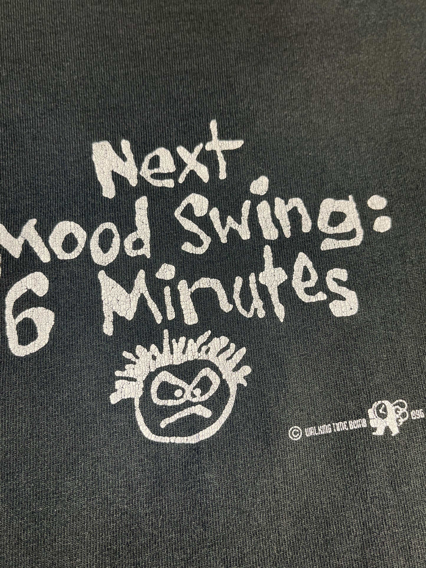 Vintage MOOD swings T-Shirt Slogan