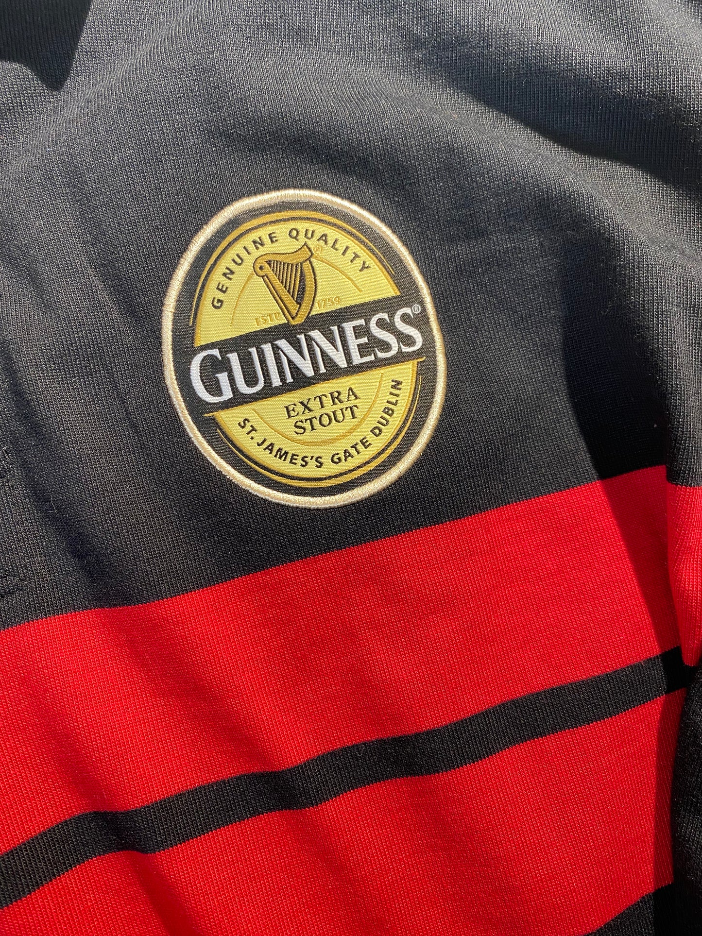 Vintage Guinness Long Sleeve Polo