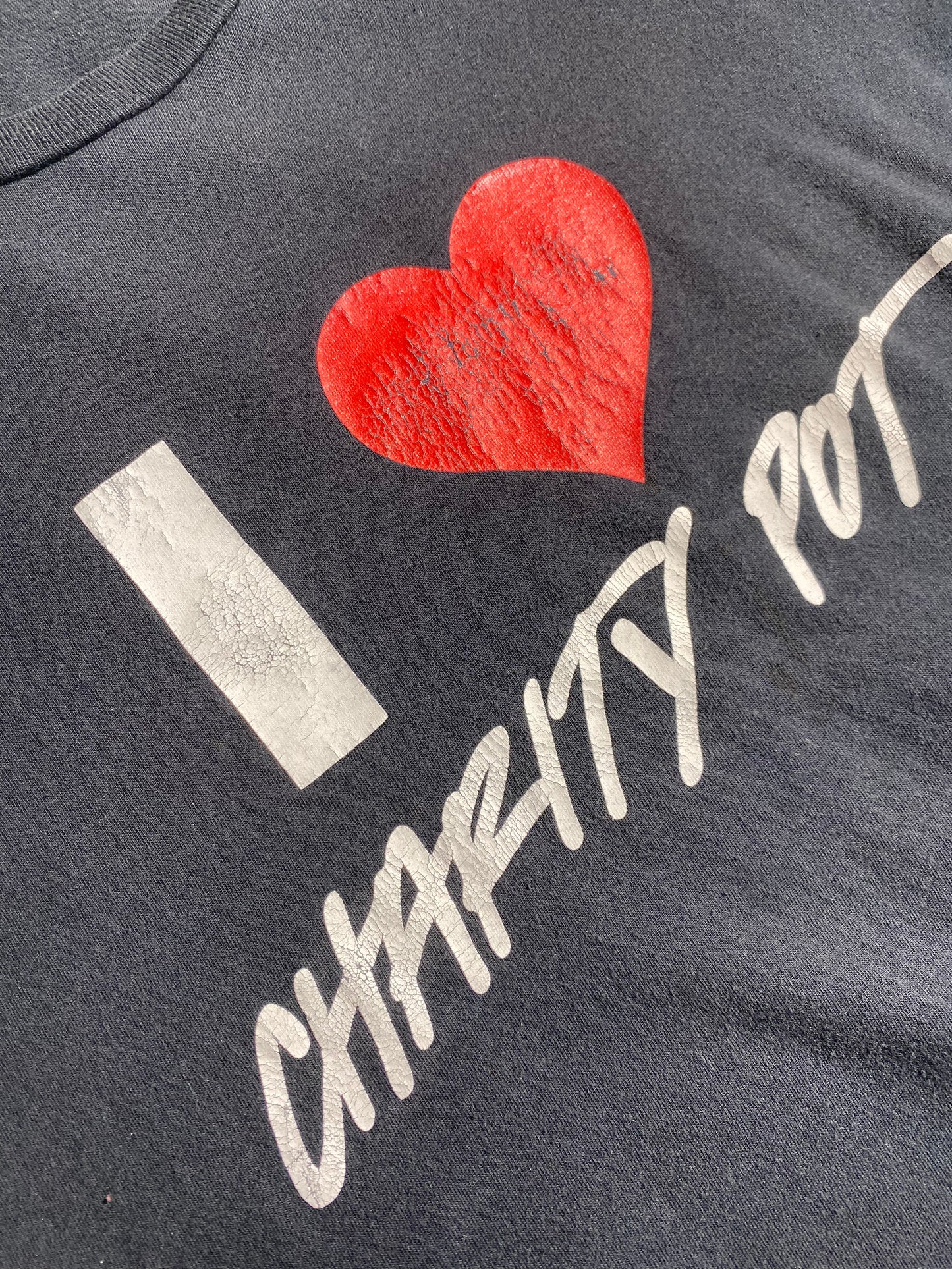 Vintage NOMAD "I ❤️ Charity Pot" T-Shirt Slogan