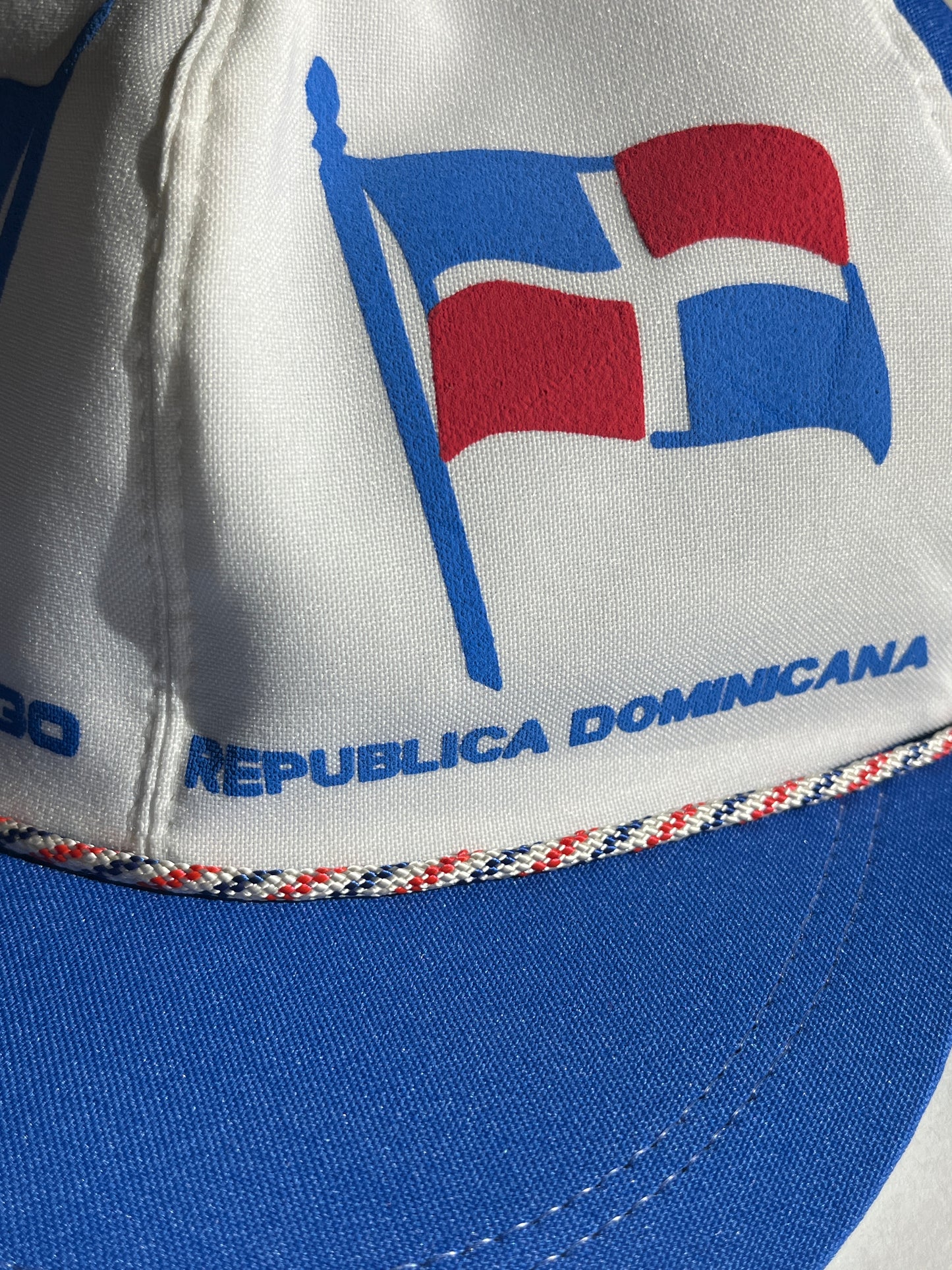 Vintage Dominican Republic Hat Snapback