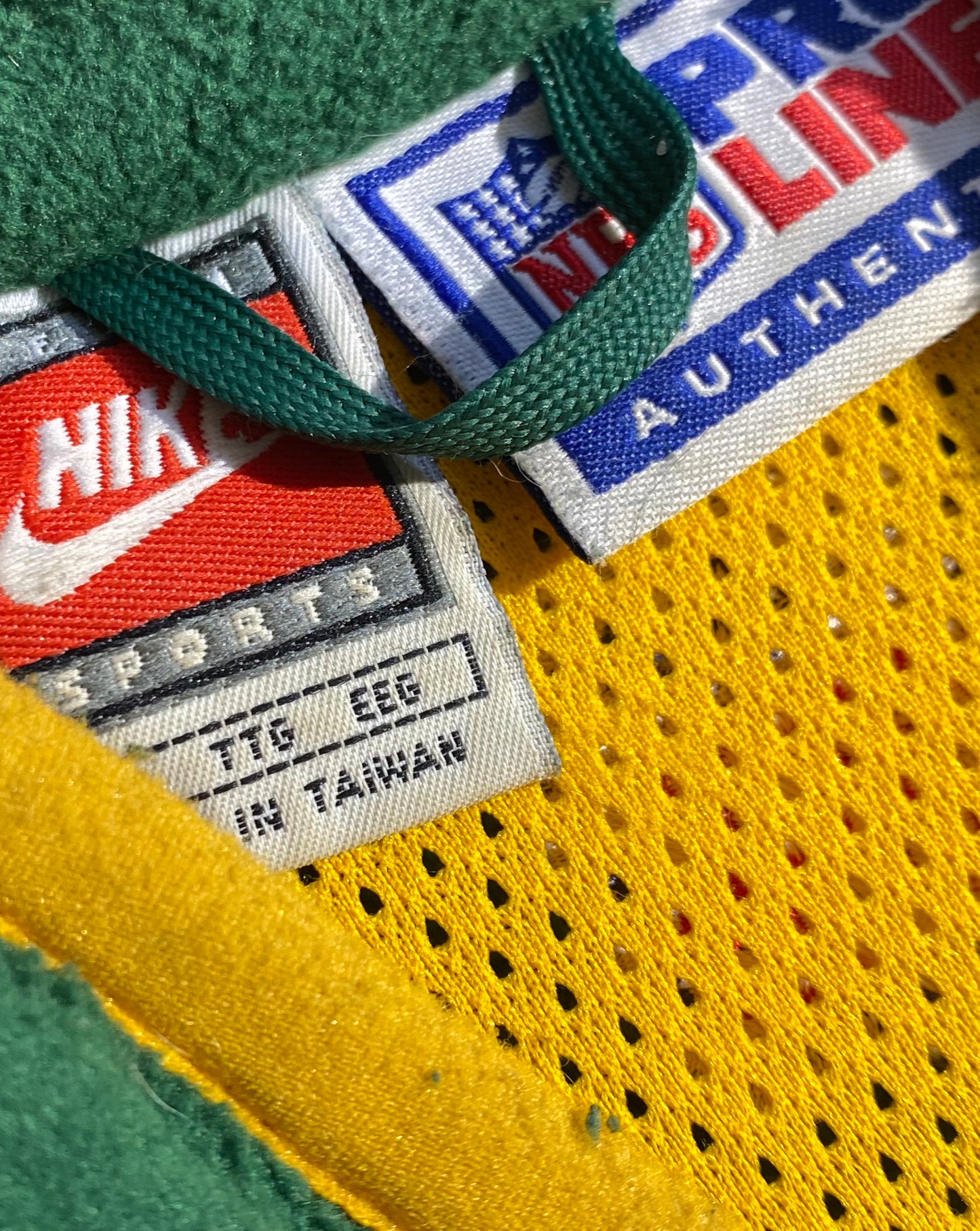 Vintage Nike Green Bay Packers Vest Fleece