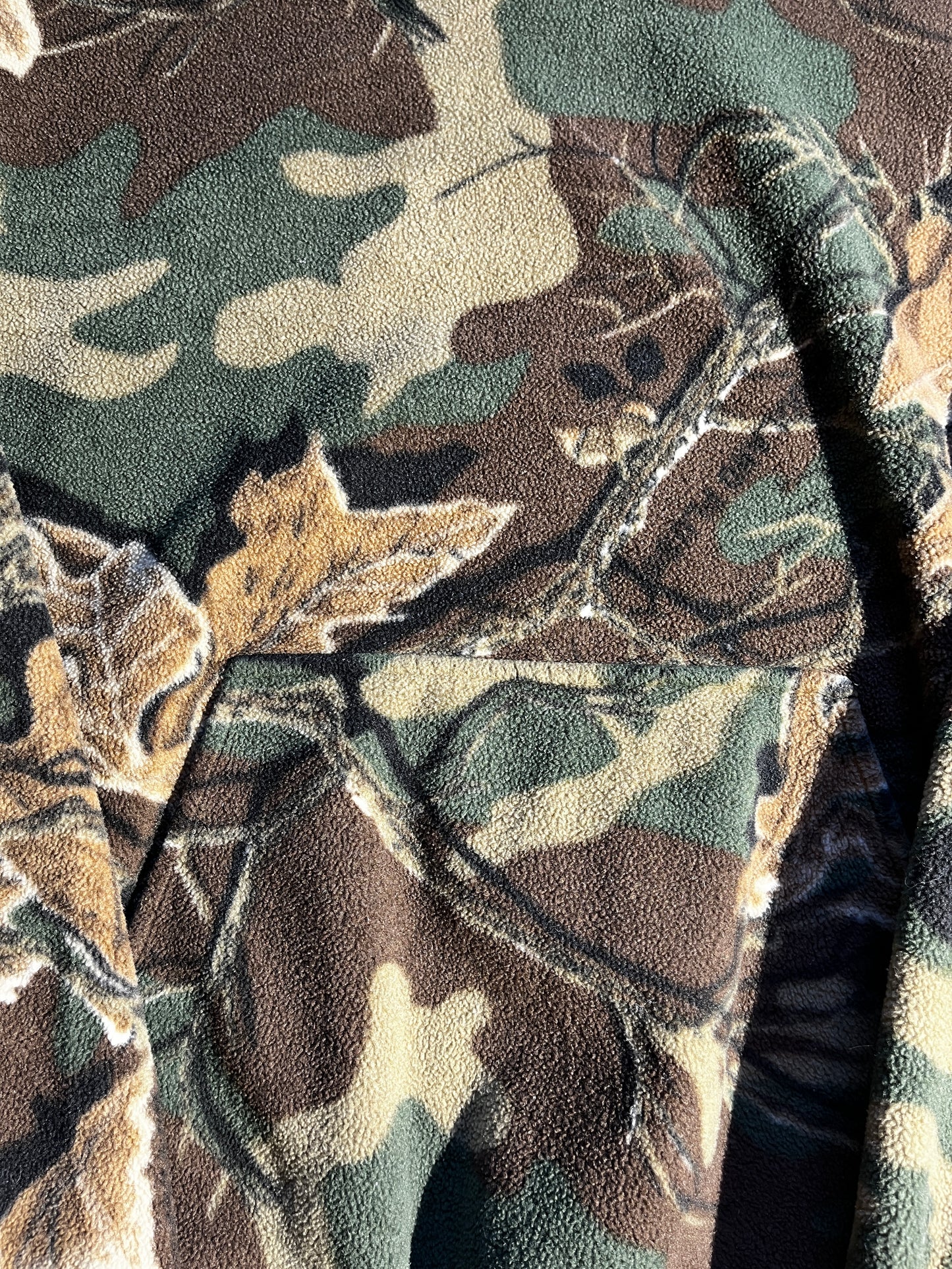 Vintage Camo Fleece Real Tree Crewneck