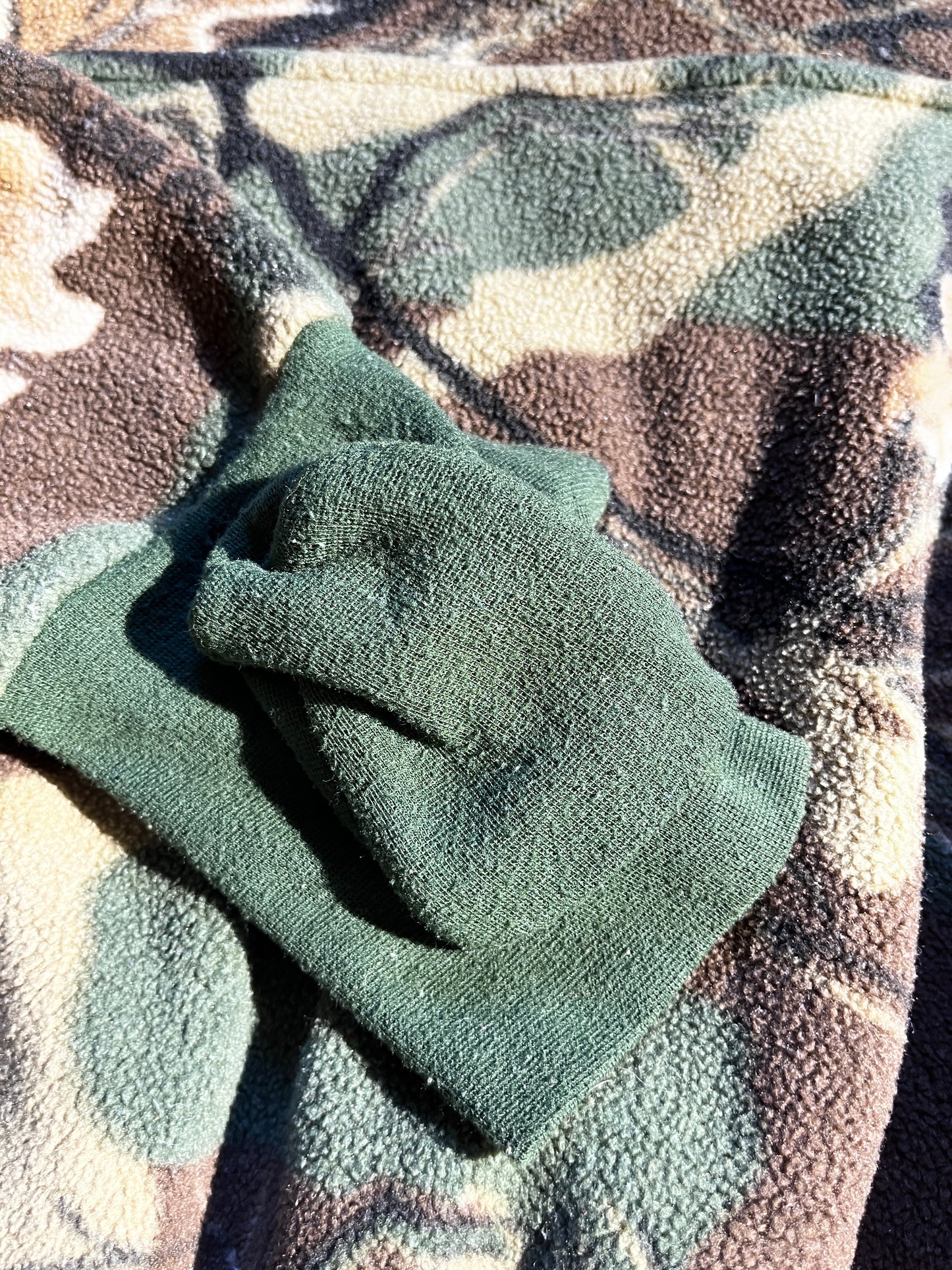 Vintage Camo Fleece Real Tree Crewneck