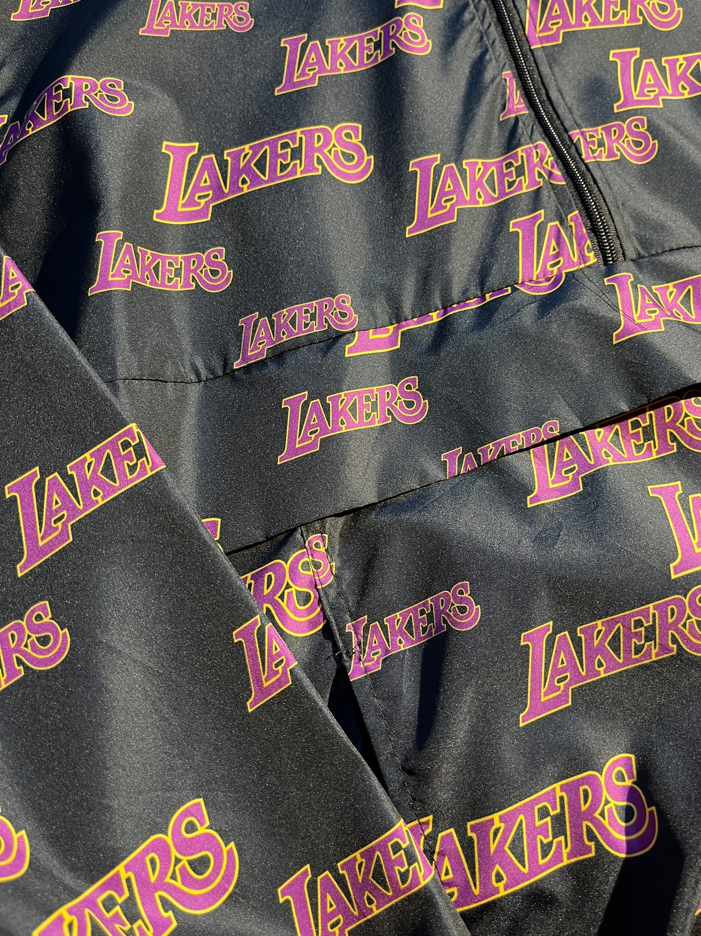 Vintage Los Angeles Lakers Jacket All Over Print Anorak