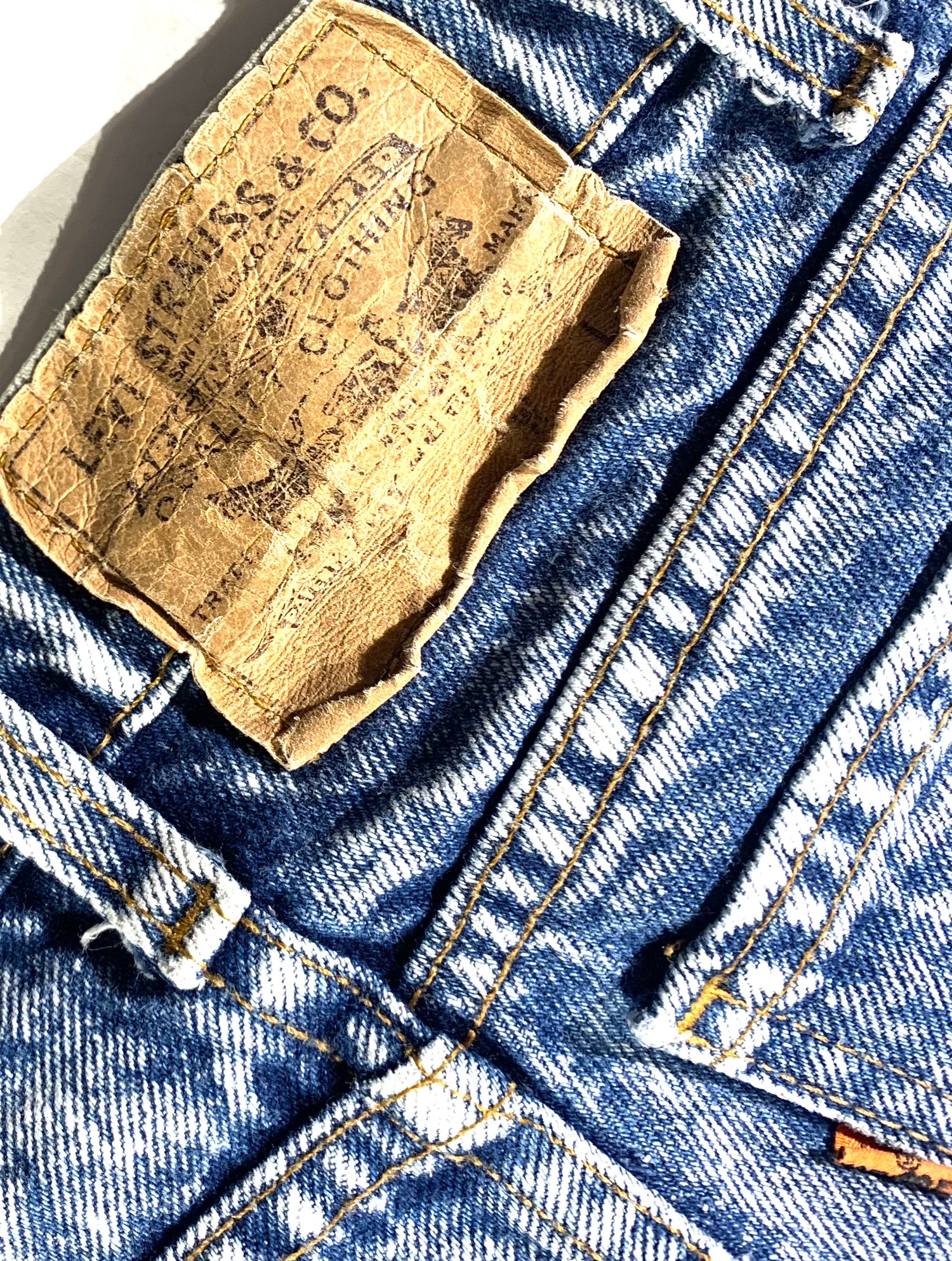 Levis trapper 2024 jeans