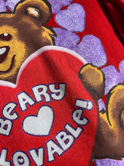 Vintage Beary Lovable T-Shirt Animal Tee