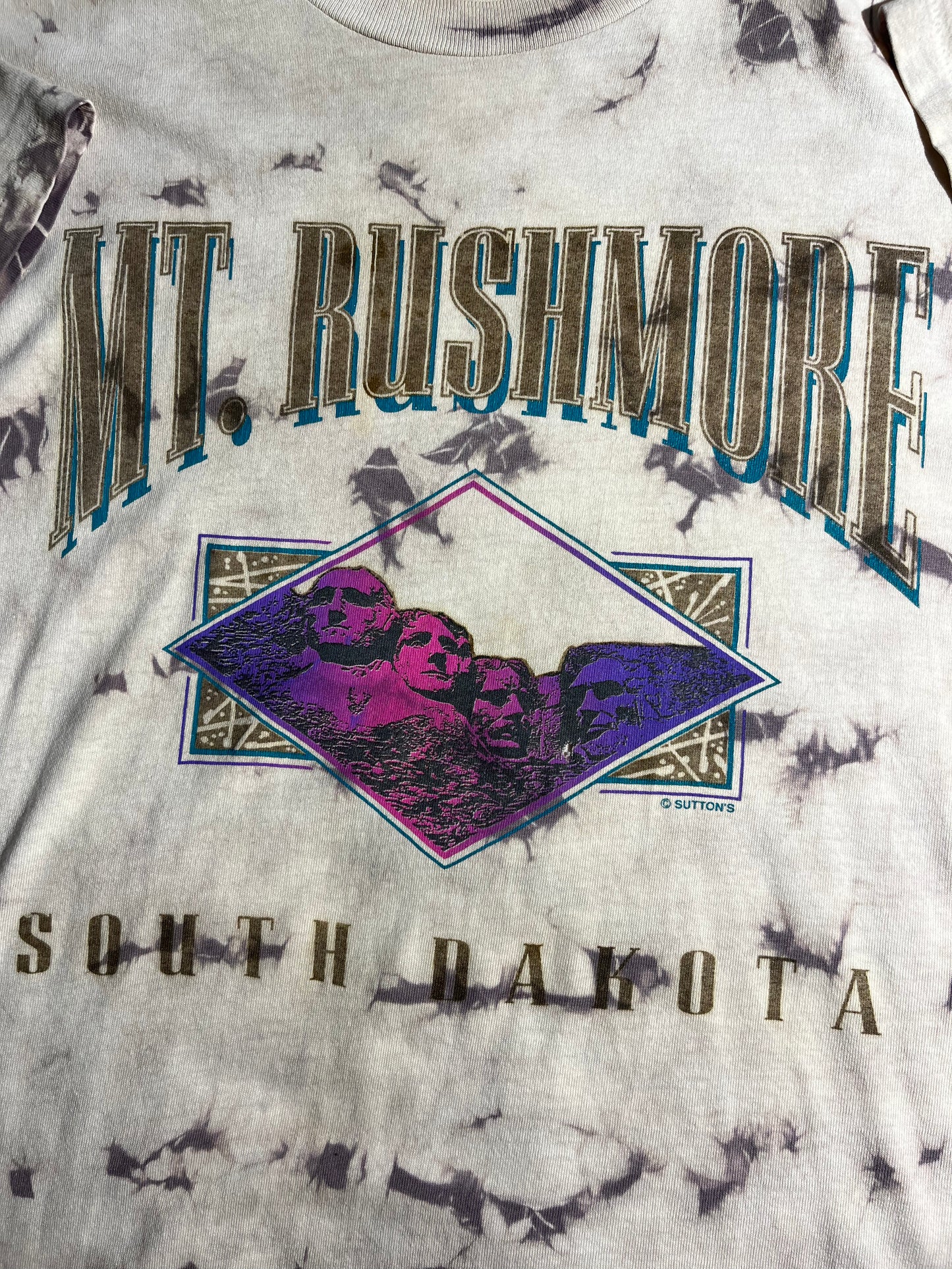 Vintage Mt. Rushmore T-Shirt Tie Dye