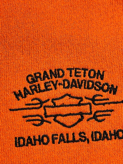 Vintage Harley Davidson Crewneck Embroidered