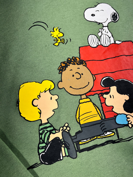 Vintage Peanuts Crewneck Cropped