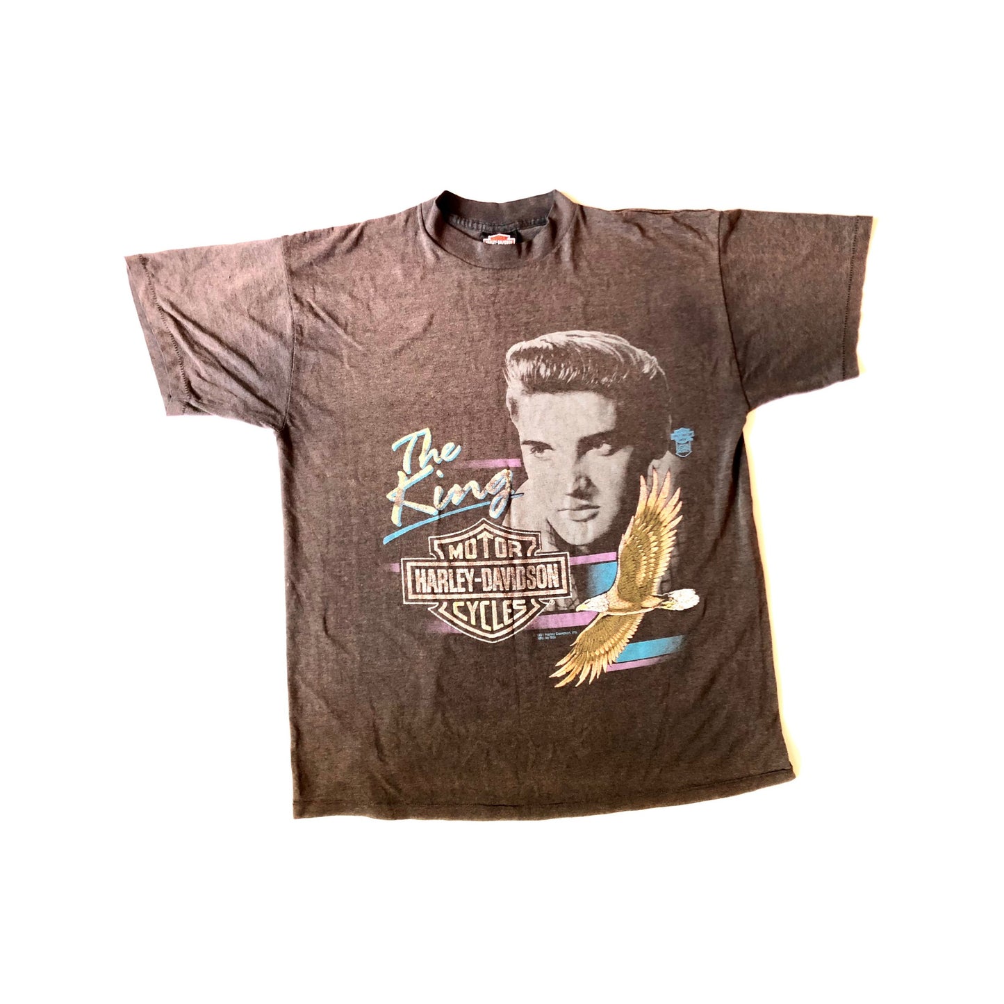 Rare Harley Davidson Elvis Presley T-Shirt