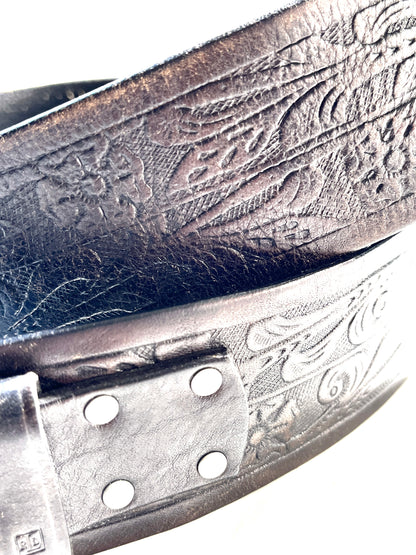 Vintage Thick Western Belt Ralph Lauren