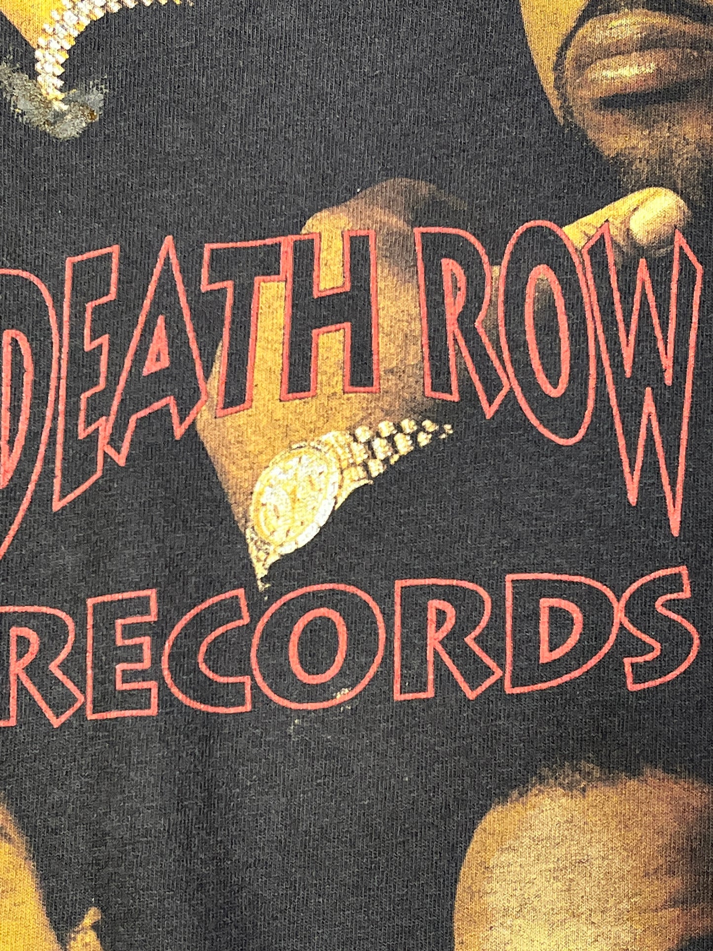 Vintage Death Row Records T-Shirt 2PAC SUGE SNOOP DRE