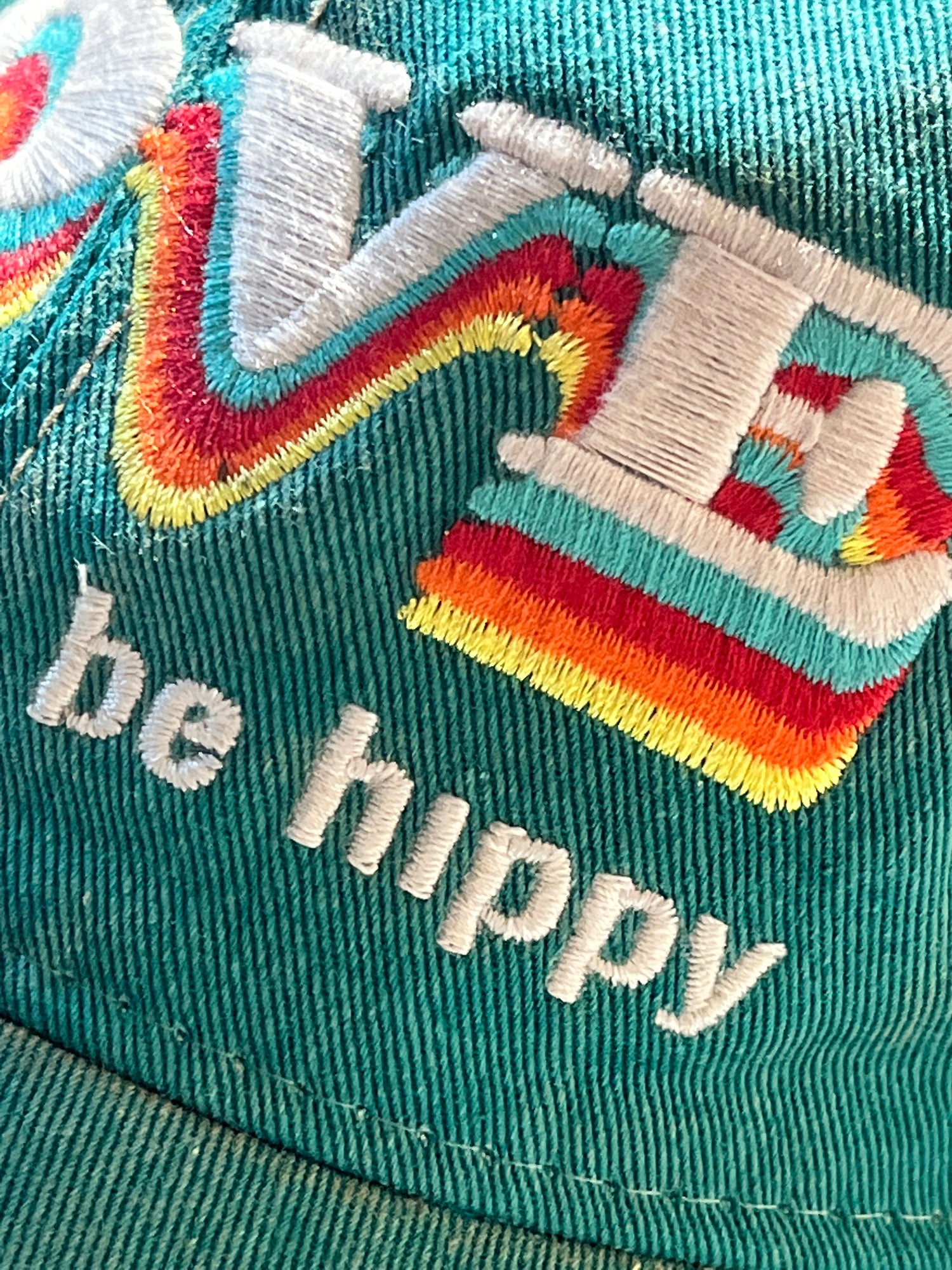Vintage LOVE Hat BE HIPPY Cap – Glorydays Fine Goods