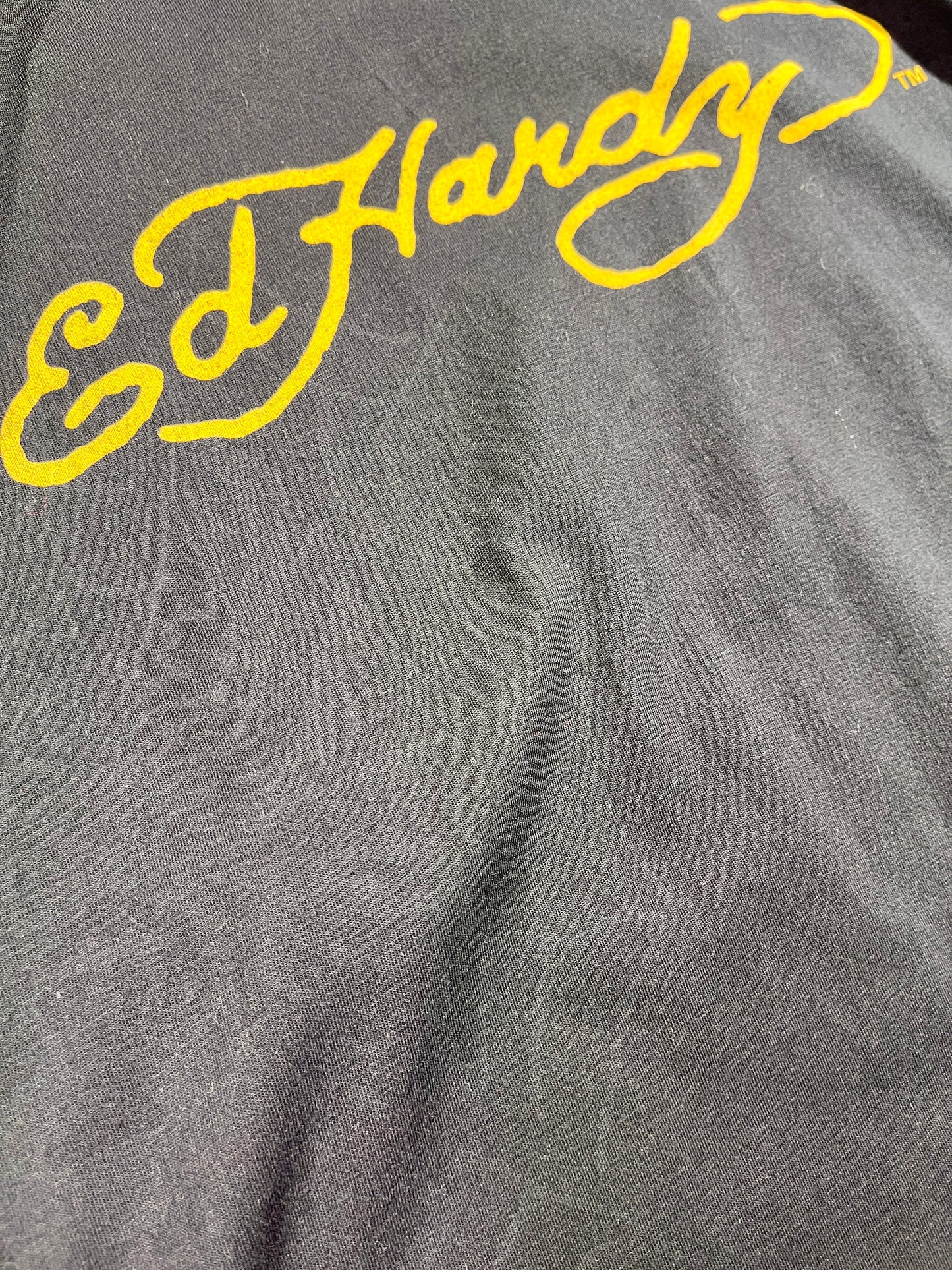 Vintage Ed Hardy T-Shirt Tiger Animal Tee Christian Audigier