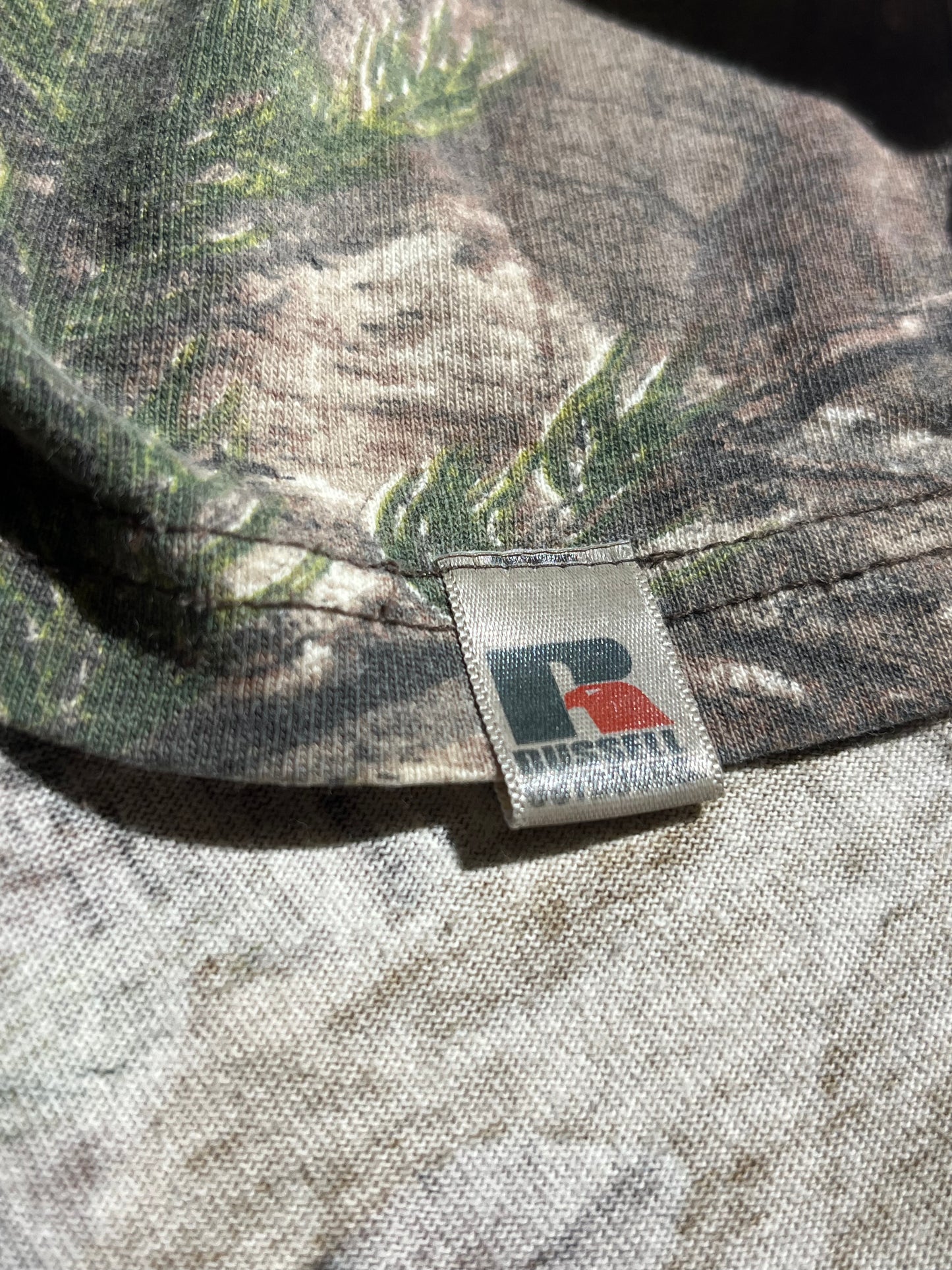 Vintage Real Tree Camo T-Shirt Russell