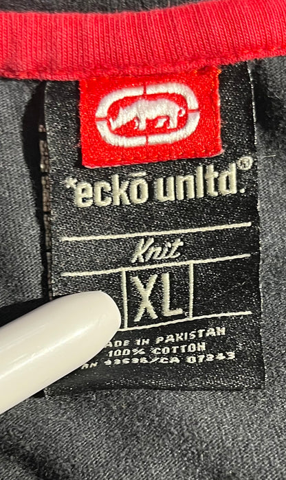 Vintage Ecko T-Shirt Longsleeve Top Ecko Unltd. Rhino Knit