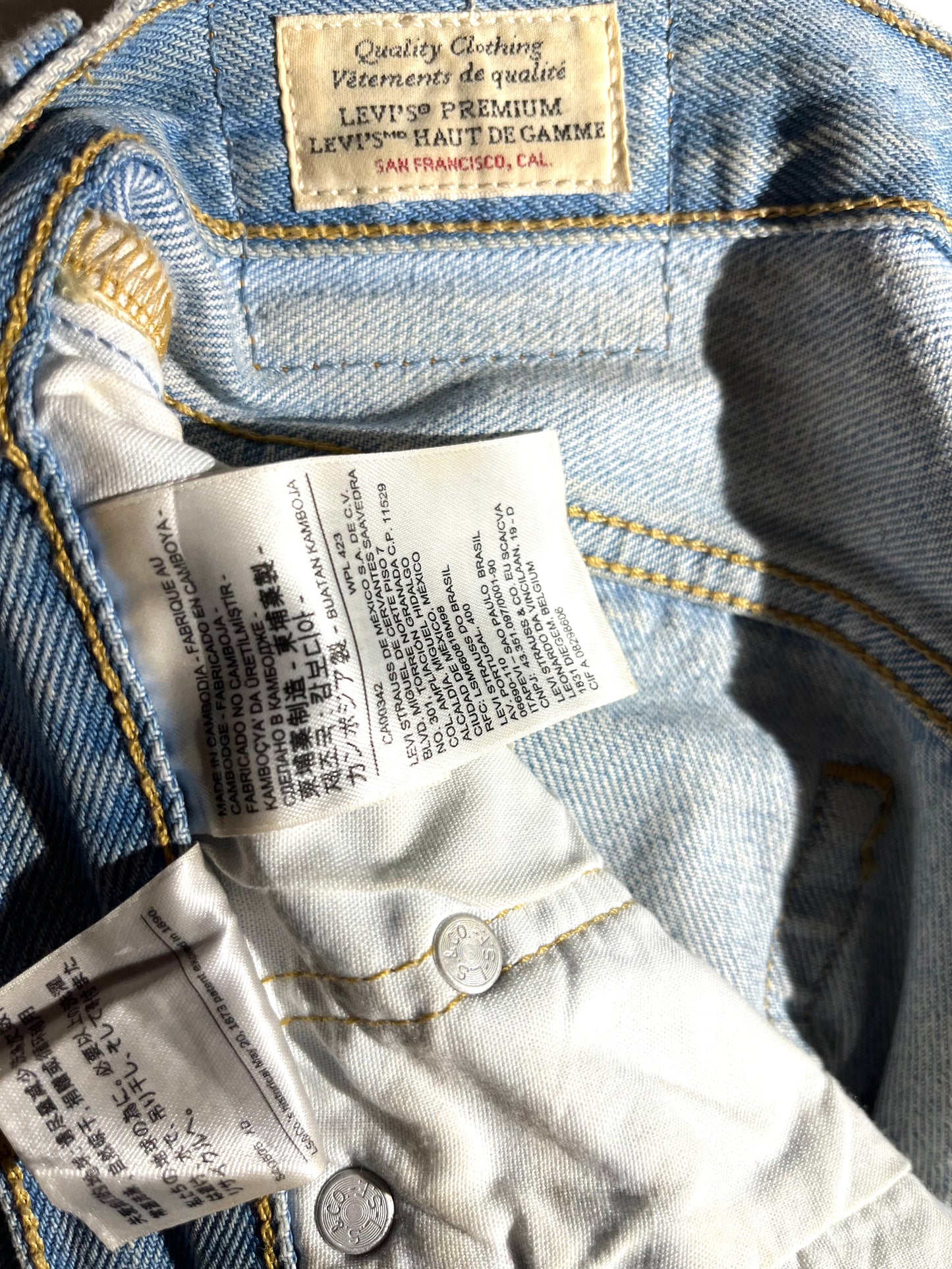 Vintage Levis Jeans Premium Big "E"