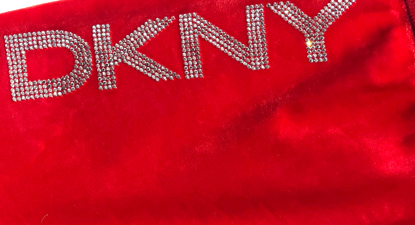 Vintage DKNY Sweat Suit 2 Piece Velour