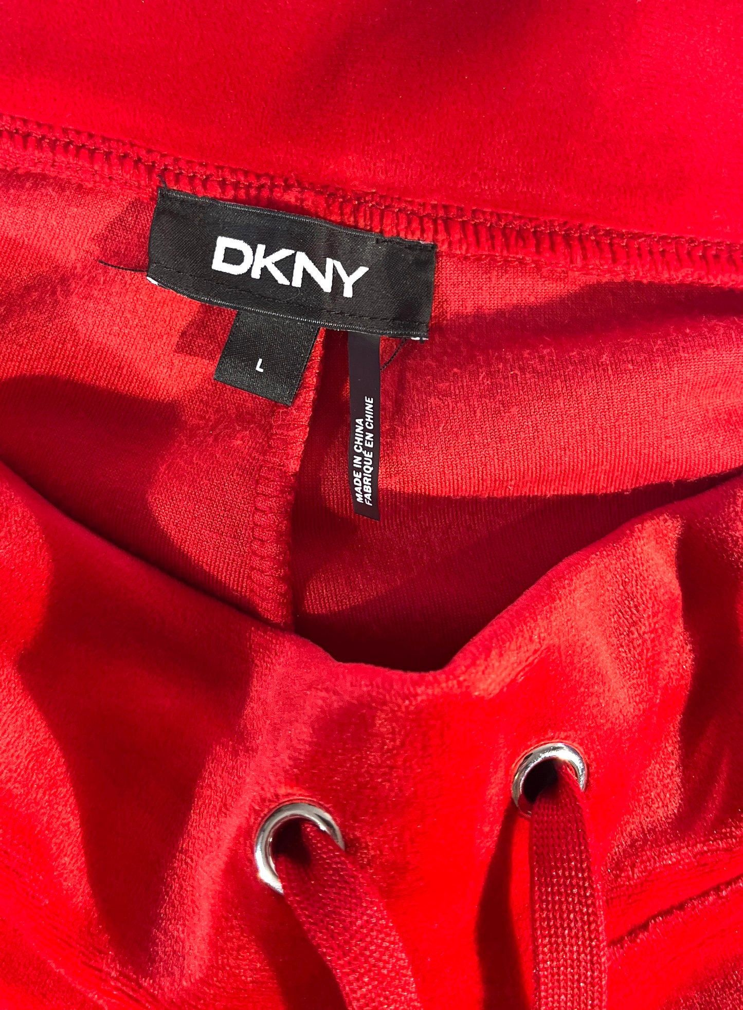 Vintage DKNY Sweat Suit 2 Piece Velour