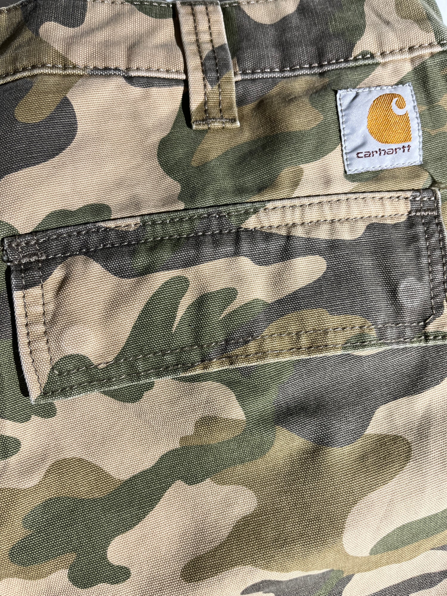 Vintage Carhartt Camo Pant