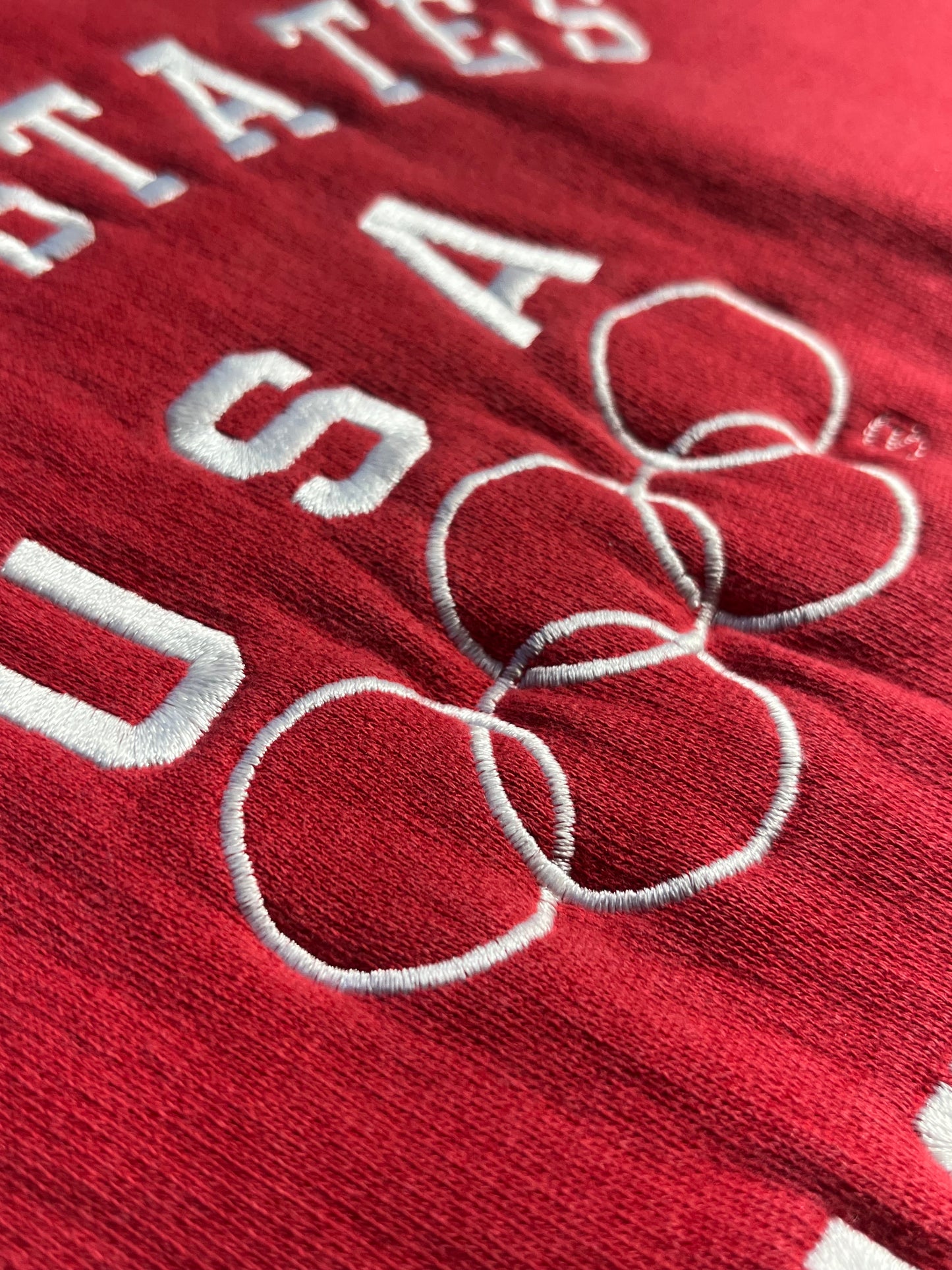 Vintage USA Olympics Crewneck Soft Embroidered