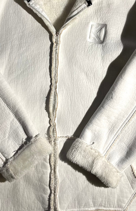 Vintage Karl Kani Hoodie Jacket Thick Fuzzy